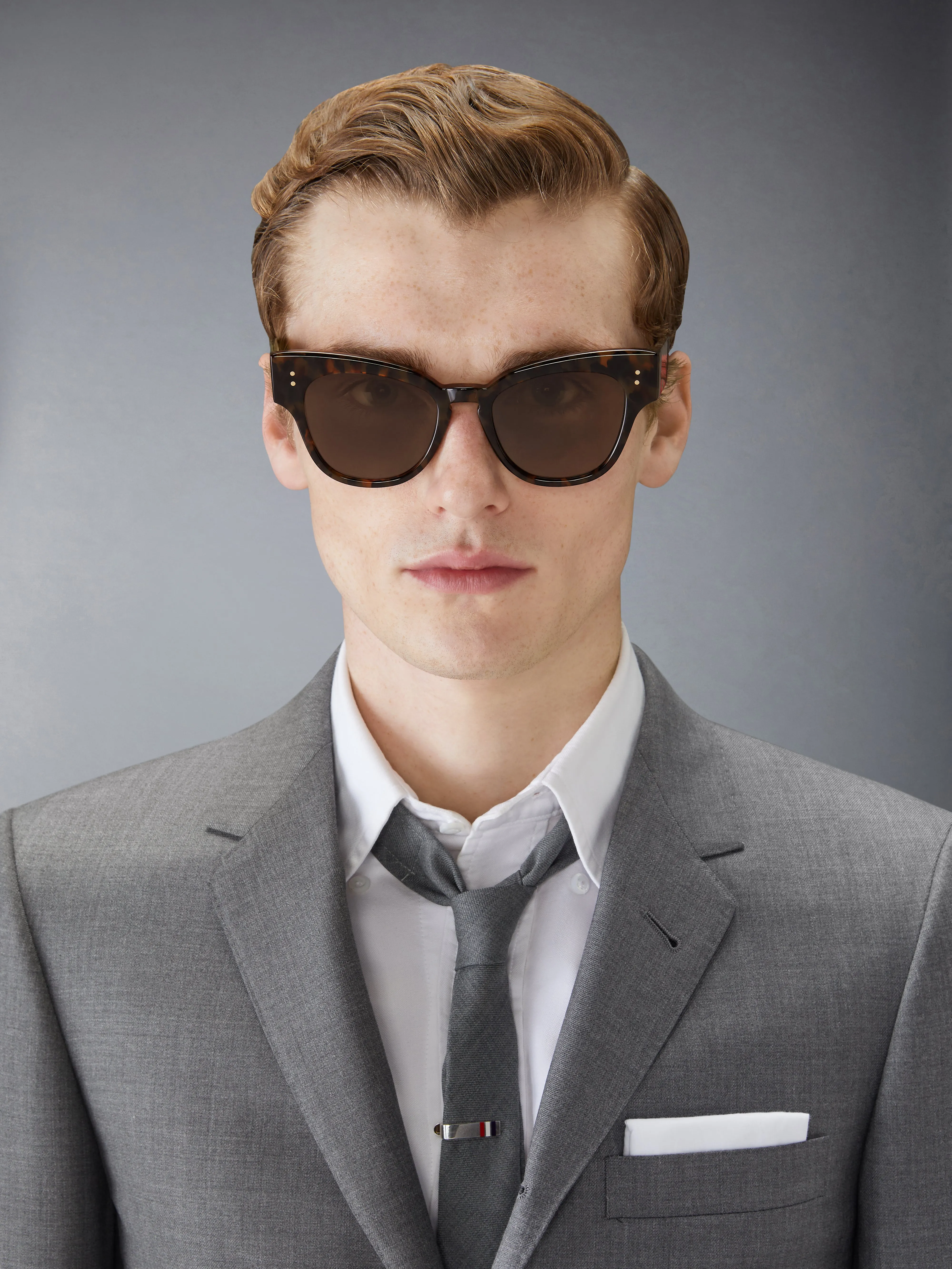 TOKYO TORTOISE ACETATE CATEYE SUNGLASSES sold by Thom Browne product image thumbnail 2