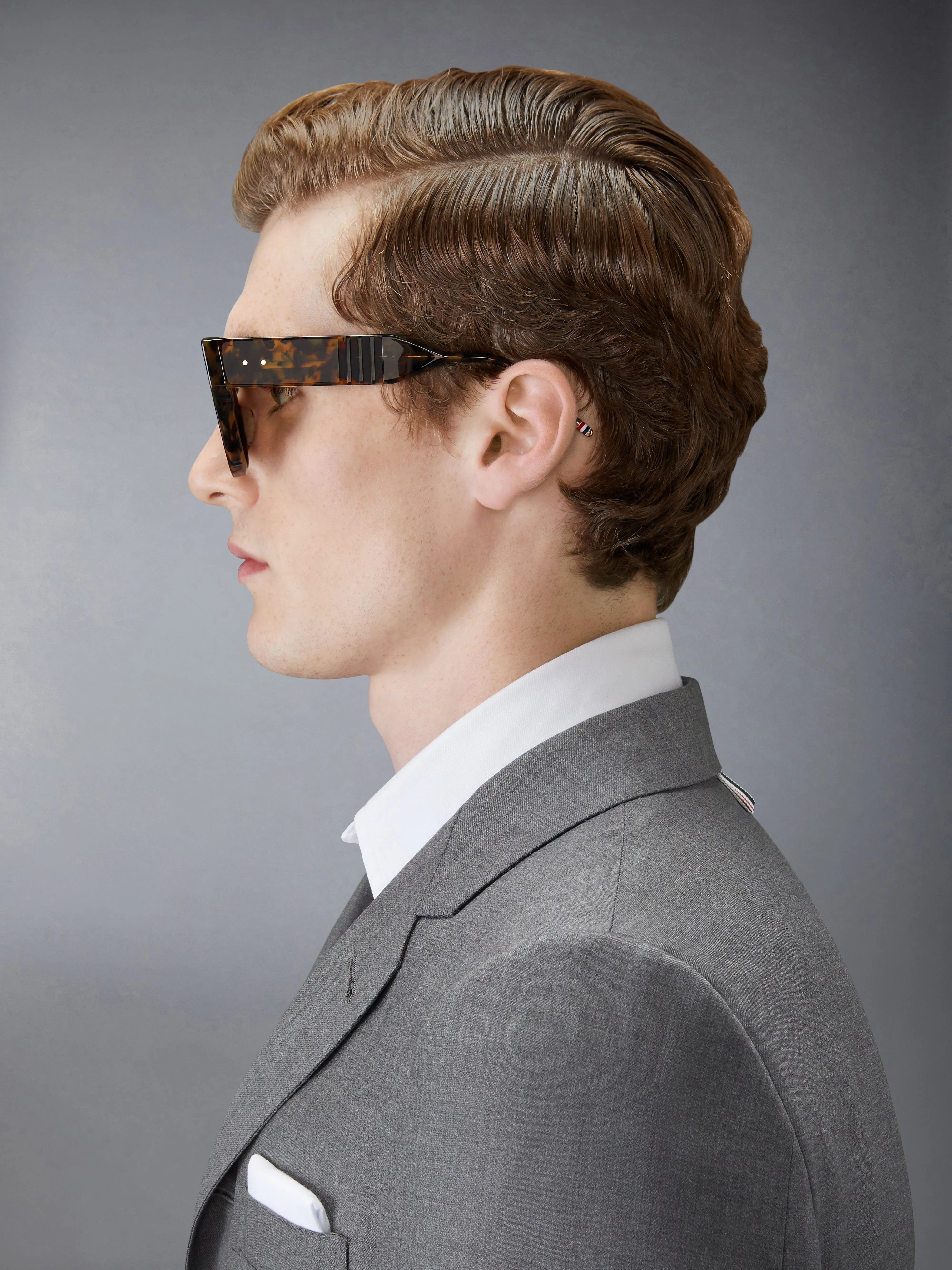 TOKYO TORTOISE ACETATE CATEYE SUNGLASSES sold by Thom Browne product image thumbnail 4