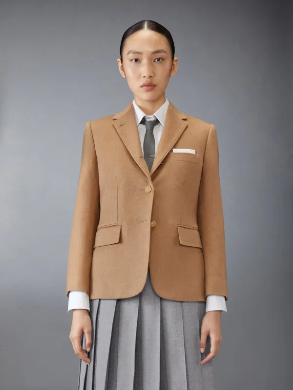 CLASSIC CAMEL HAIR SPORT COAT made by Thom Browne