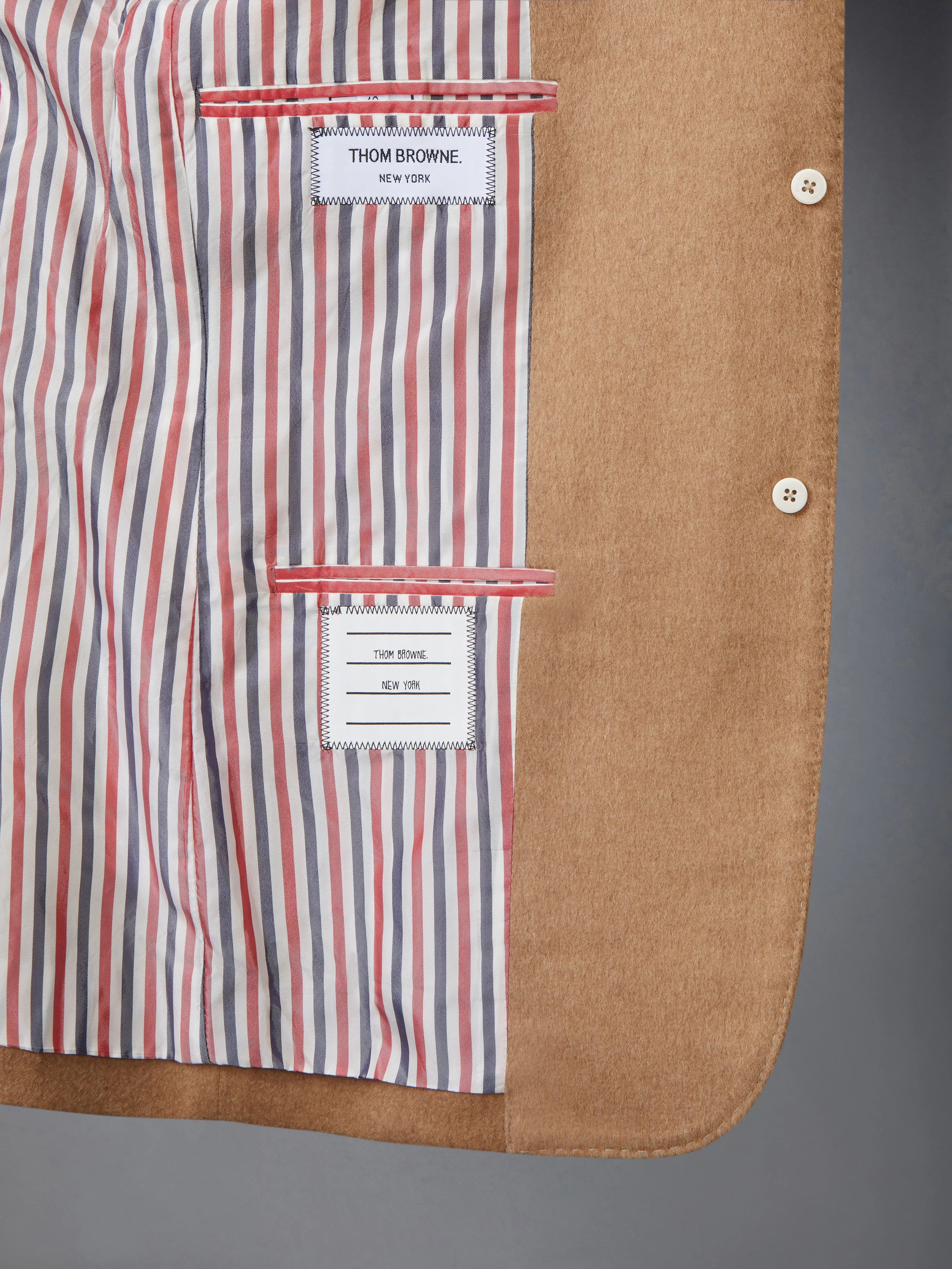 CLASSIC CAMEL HAIR SPORT COAT sold by Thom Browne product image thumbnail 5