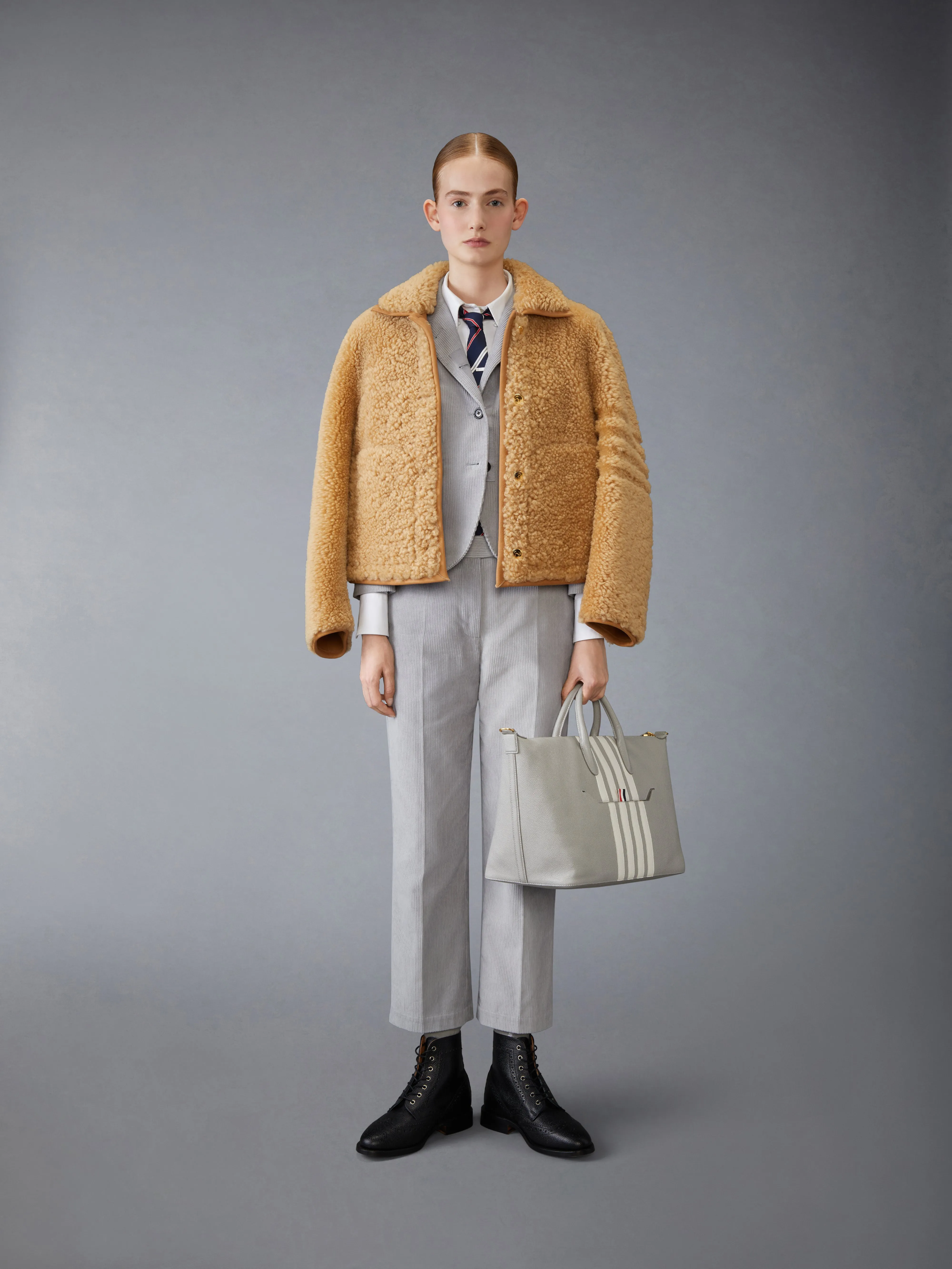 CORDUROY HIGH ARMHOLE ARMBAND SPORT COAT sold by Thom Browne product image thumbnail 3