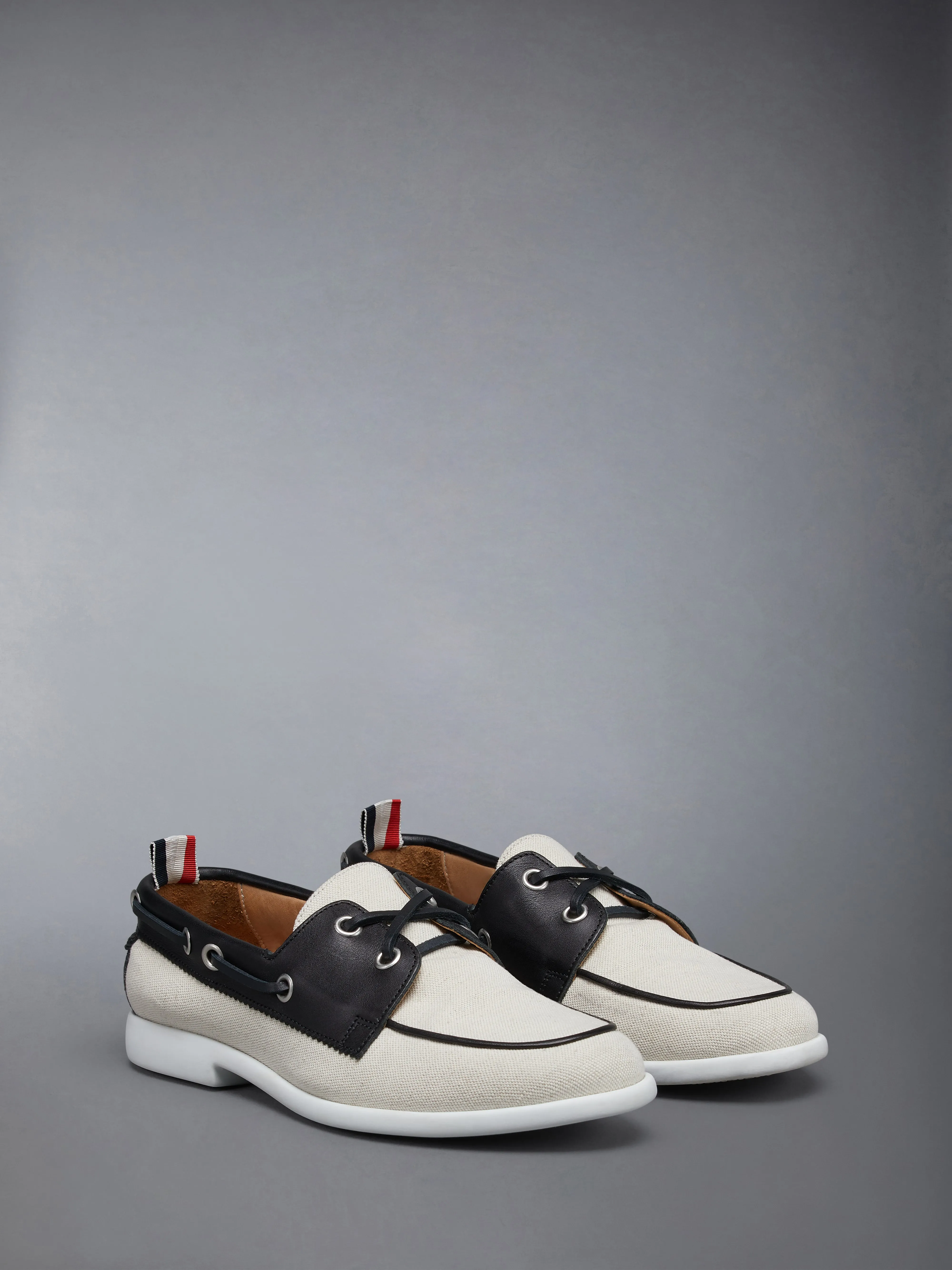 COTTON CANVAS BOAT SHOE sold by Thom Browne product image thumbnail 2