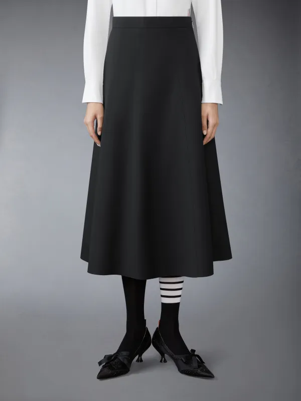 SCHOOL UNIFORM A-LINE SKIRT sold by Thom Browne