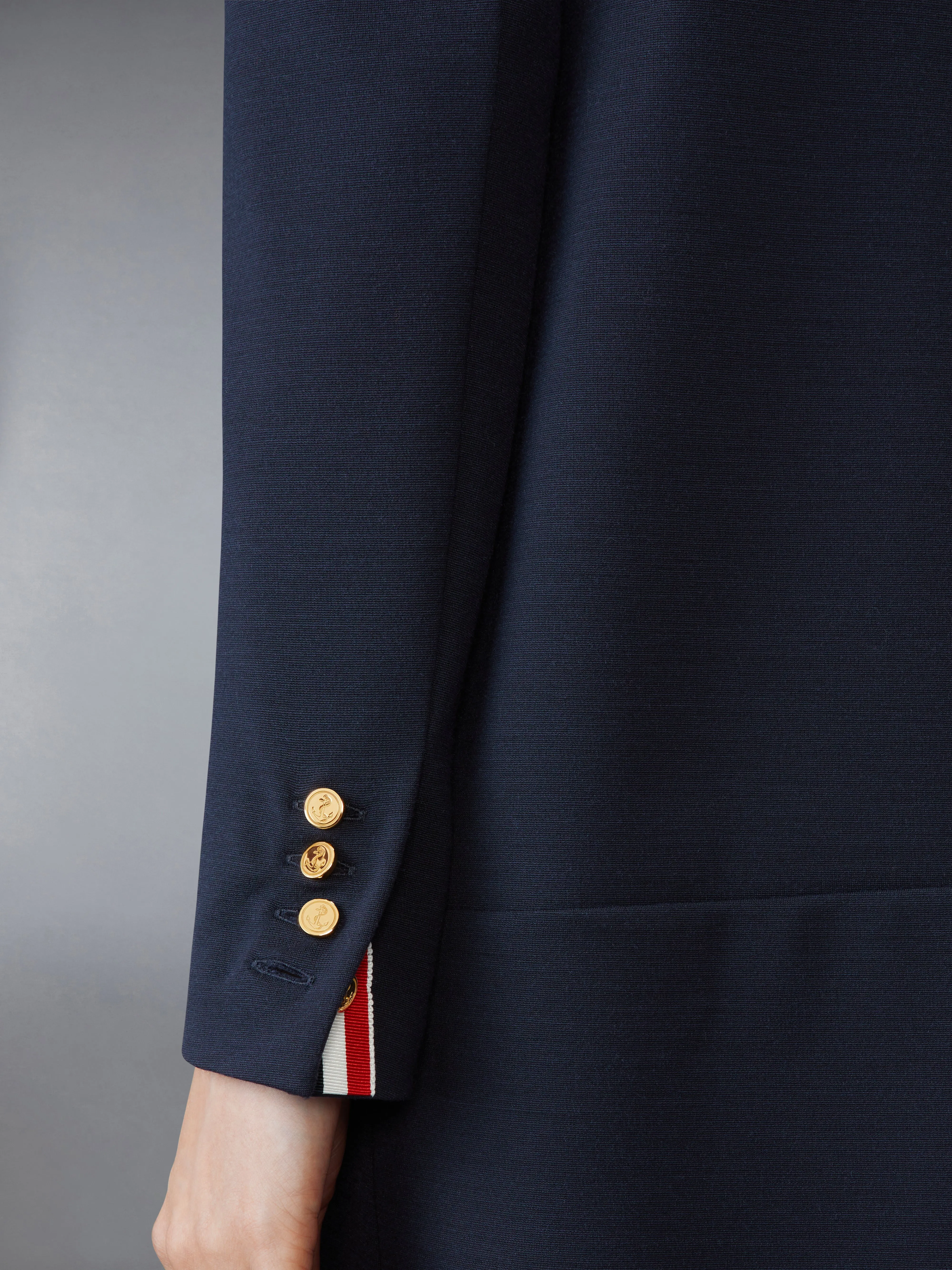 WOOL TECH MILANO MINI SHIFT DRESS sold by Thom Browne product image thumbnail 5