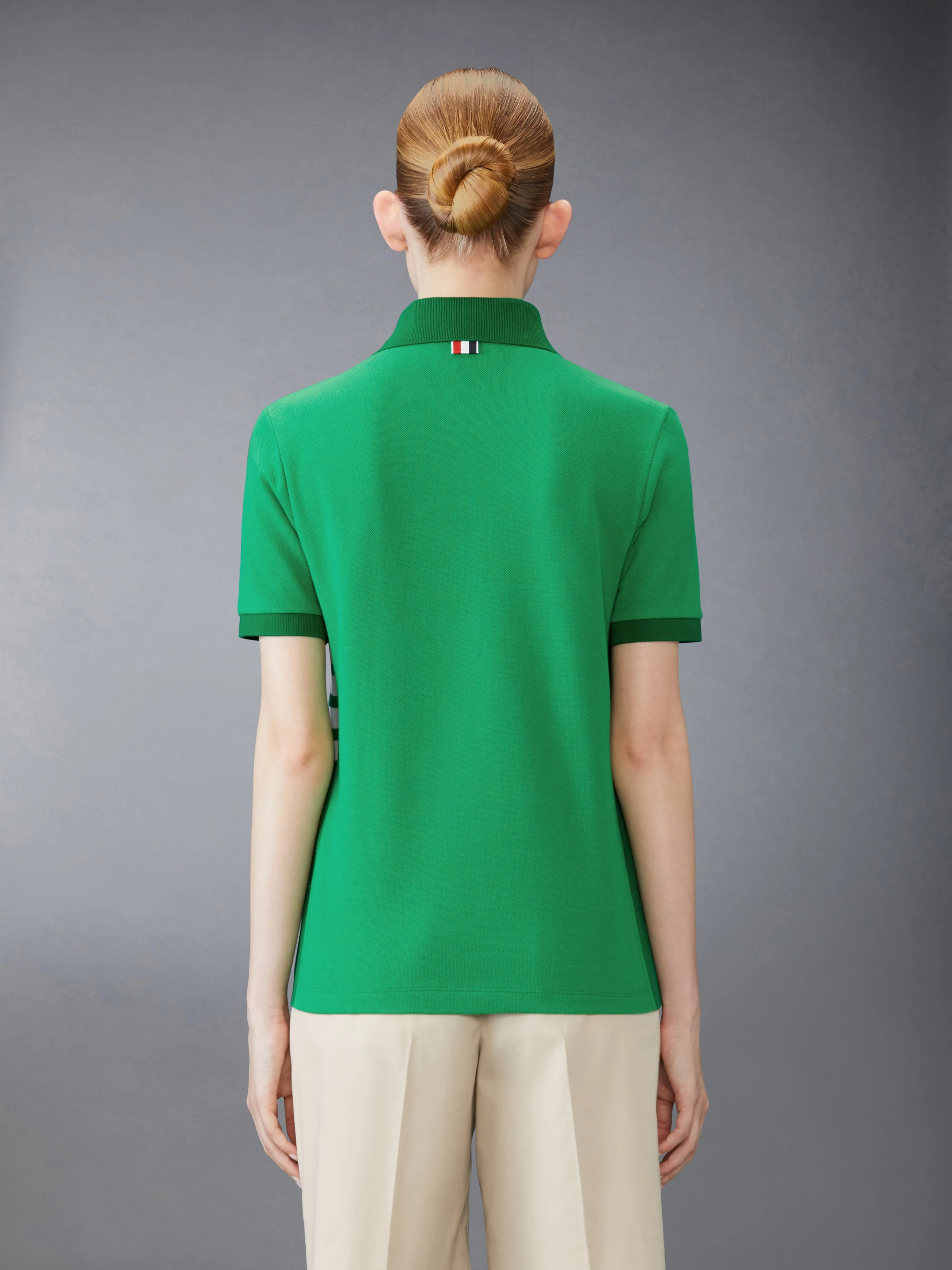 CLASSIC PIQUE 4-BAR POLO sold by Thom Browne product image thumbnail 2