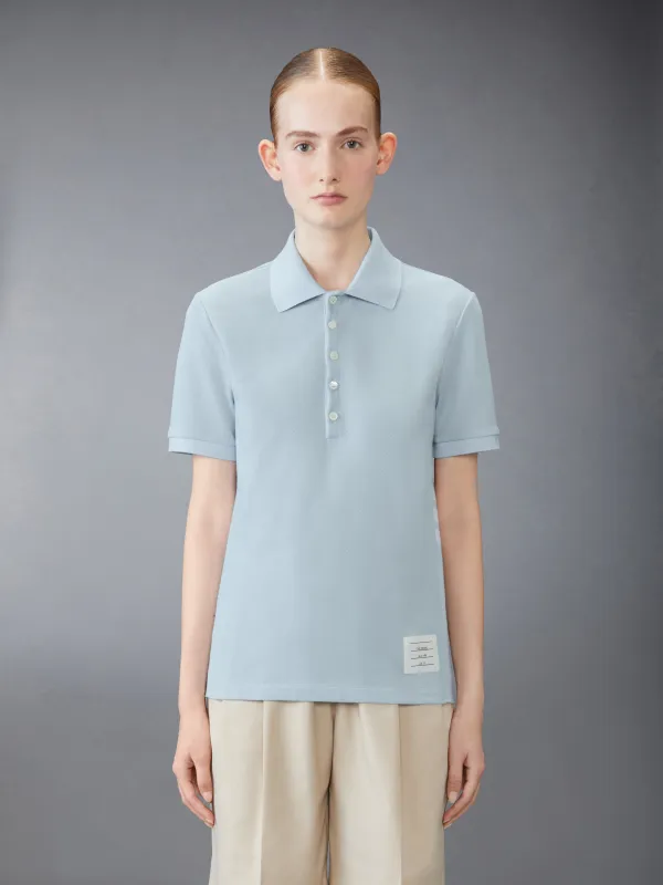CLASSIC PIQUE 4-BAR POLO sold by Thom Browne