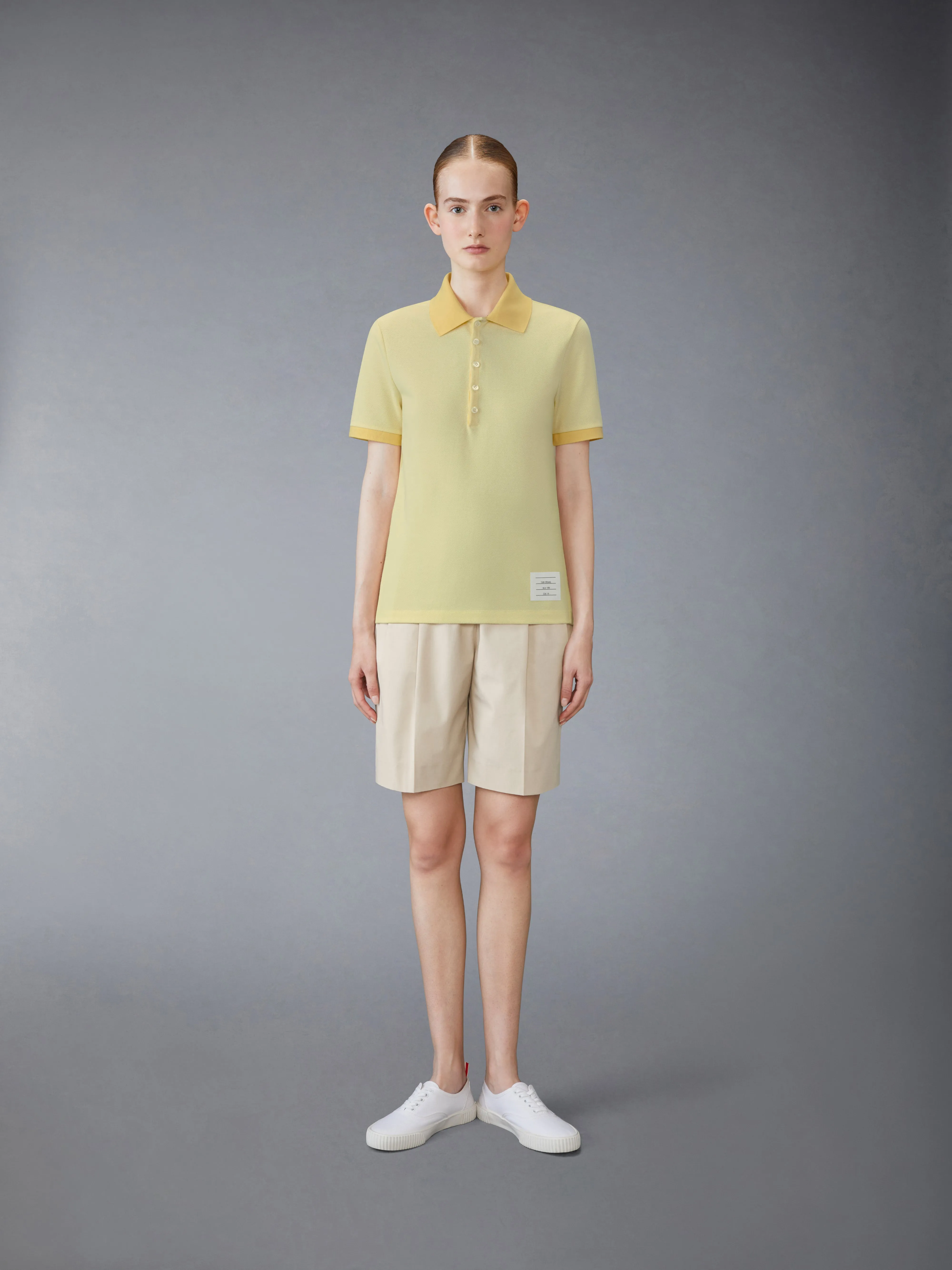 CLASSIC PIQUE 4-BAR POLO sold by Thom Browne product image thumbnail 3