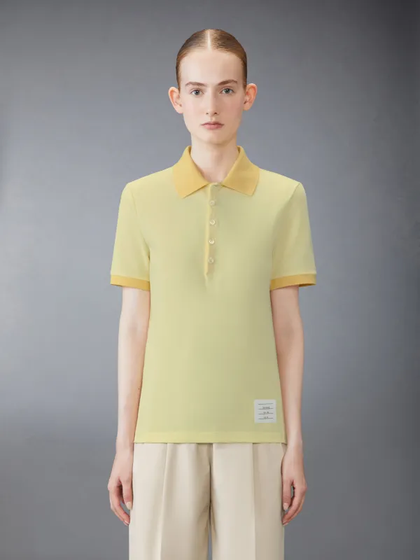 CLASSIC PIQUE 4-BAR POLO sold by Thom Browne