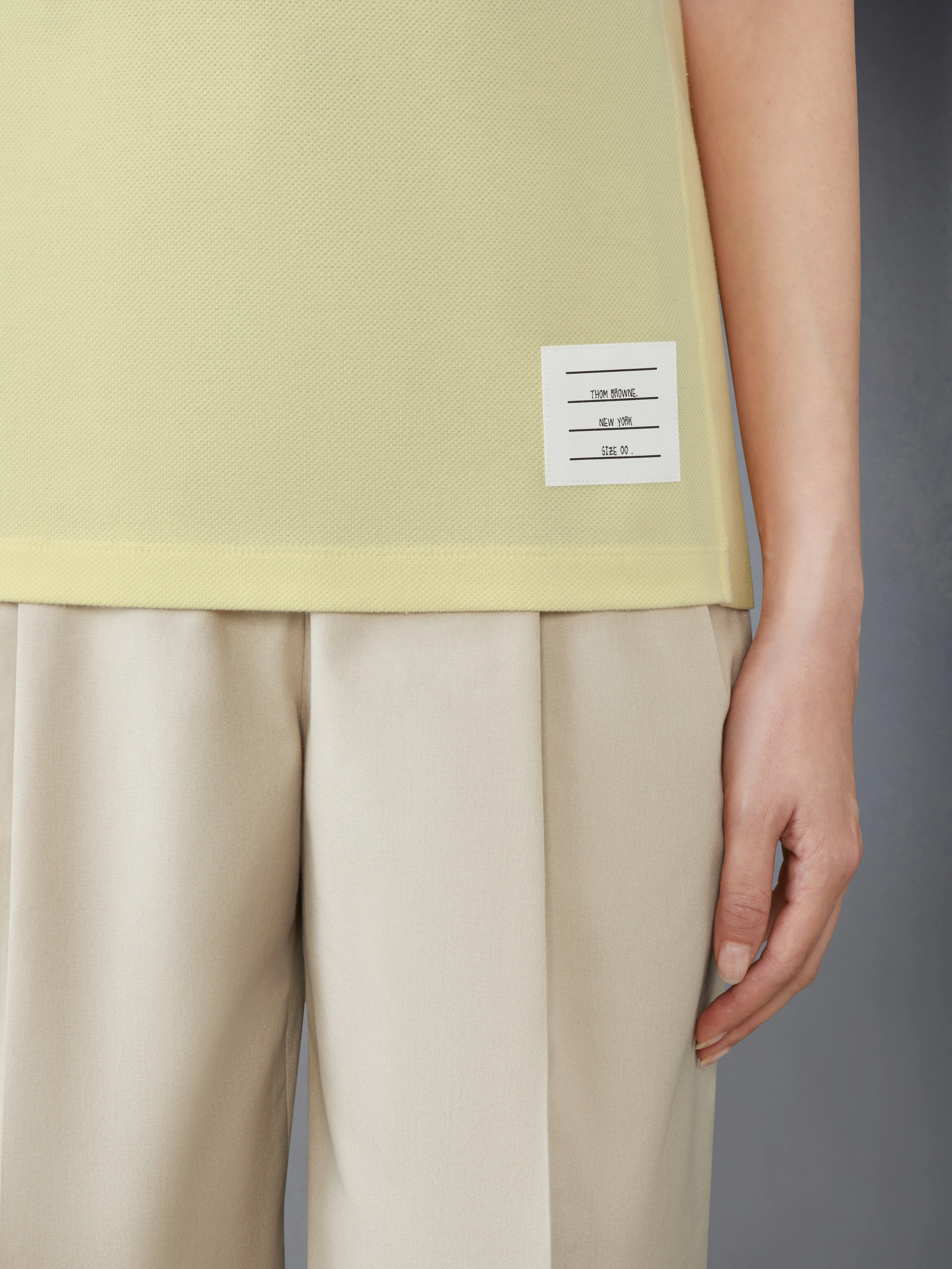 CLASSIC PIQUE 4-BAR POLO sold by Thom Browne product image thumbnail 4