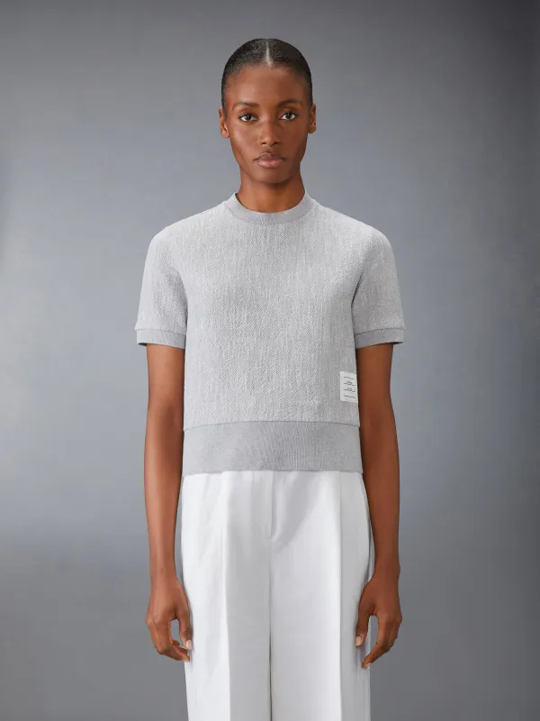 COTTON TWEED TEE made by Thom Browne