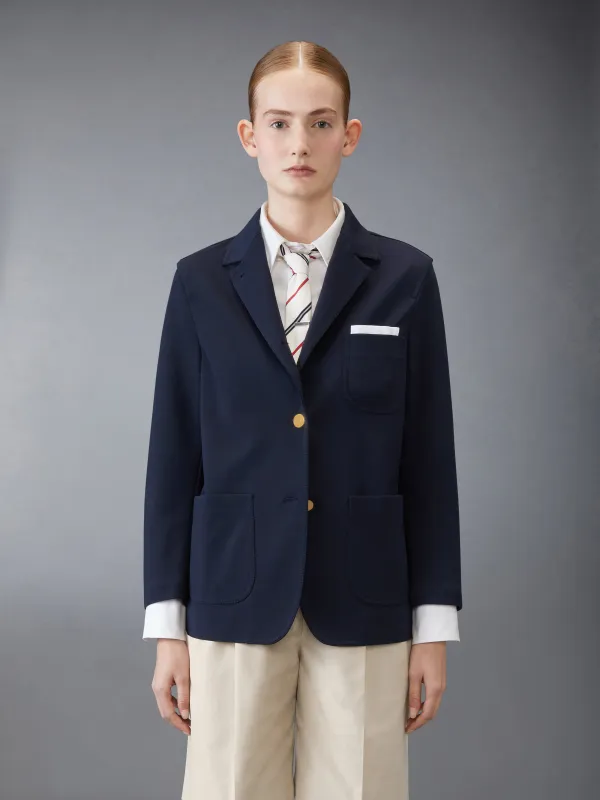 WOOL TECH MILANO SACK JACKET sold by Thom Browne