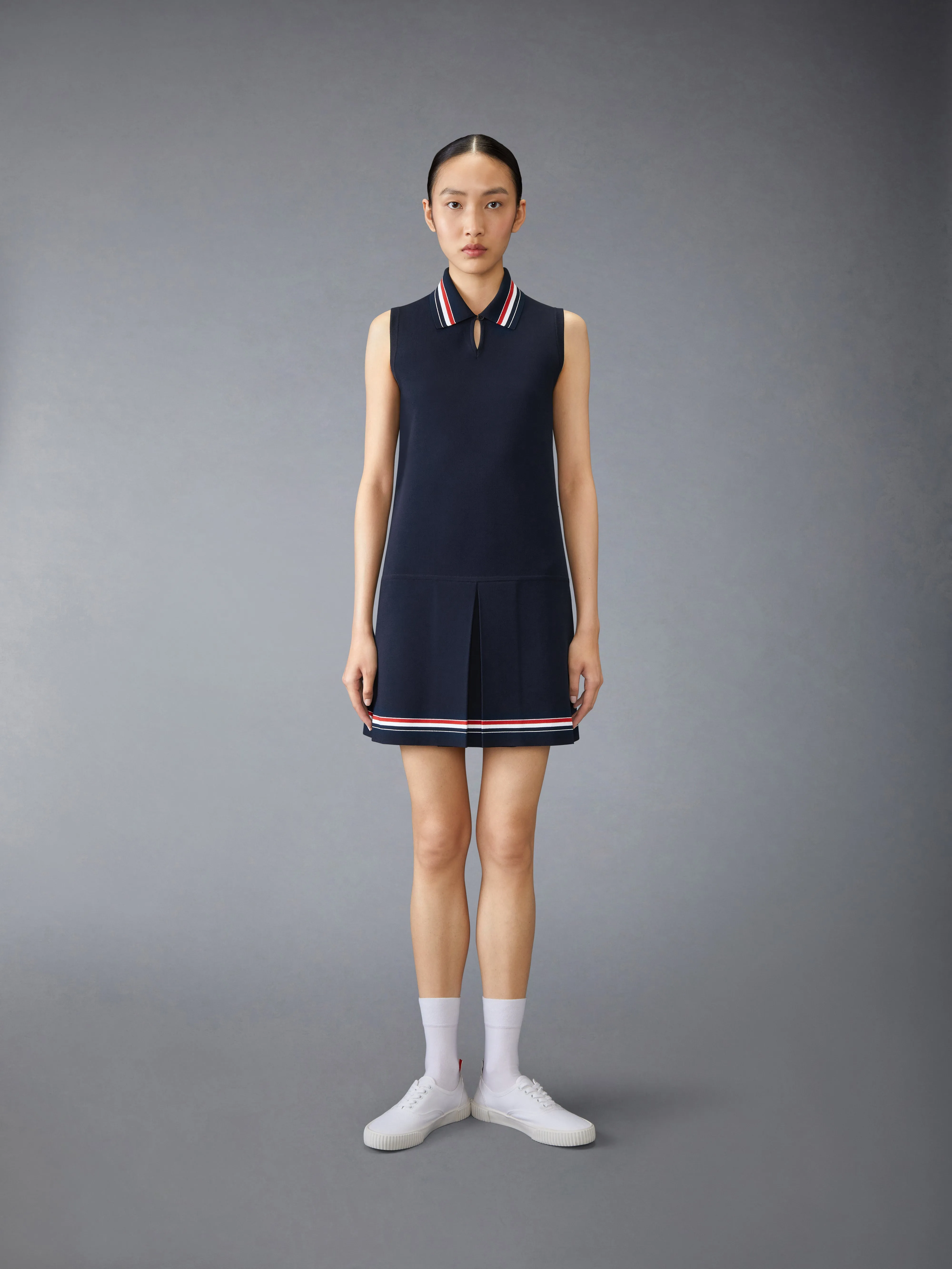 MINI POLO TENNIS DRESS sold by Thom Browne
