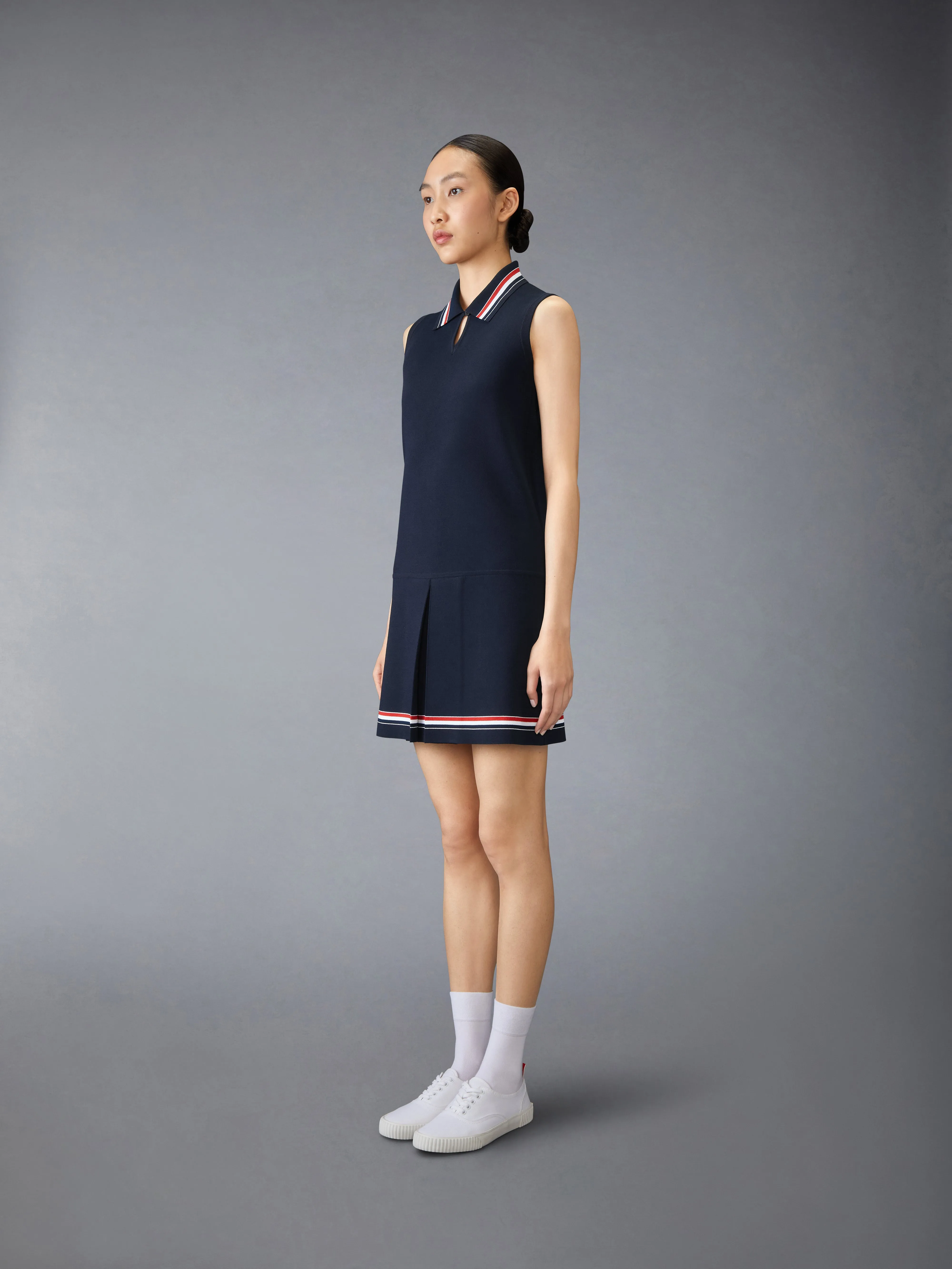 MINI POLO TENNIS DRESS sold by Thom Browne product image thumbnail 2