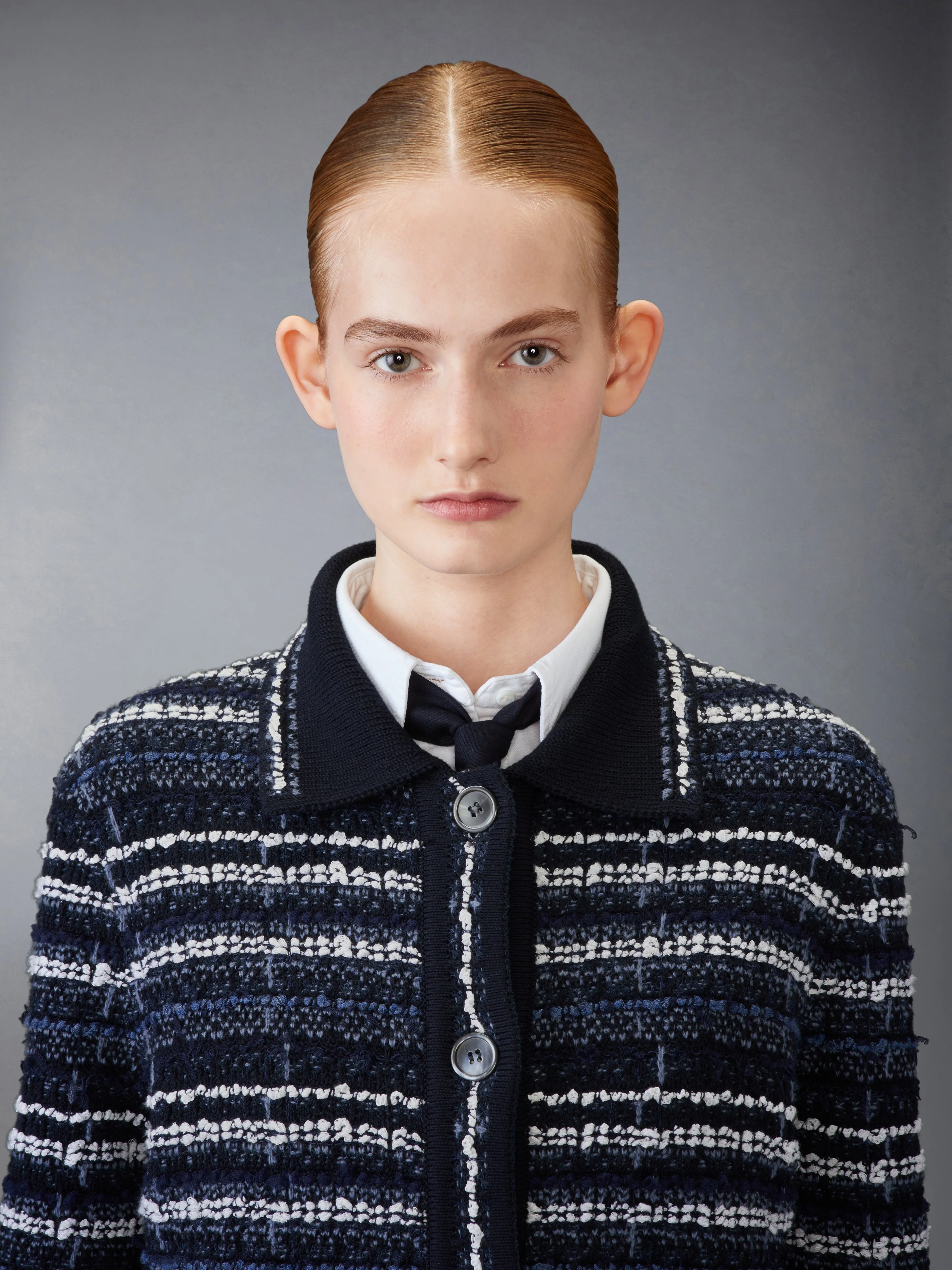 TWEED POLO JACKET sold by Thom Browne product image thumbnail 4