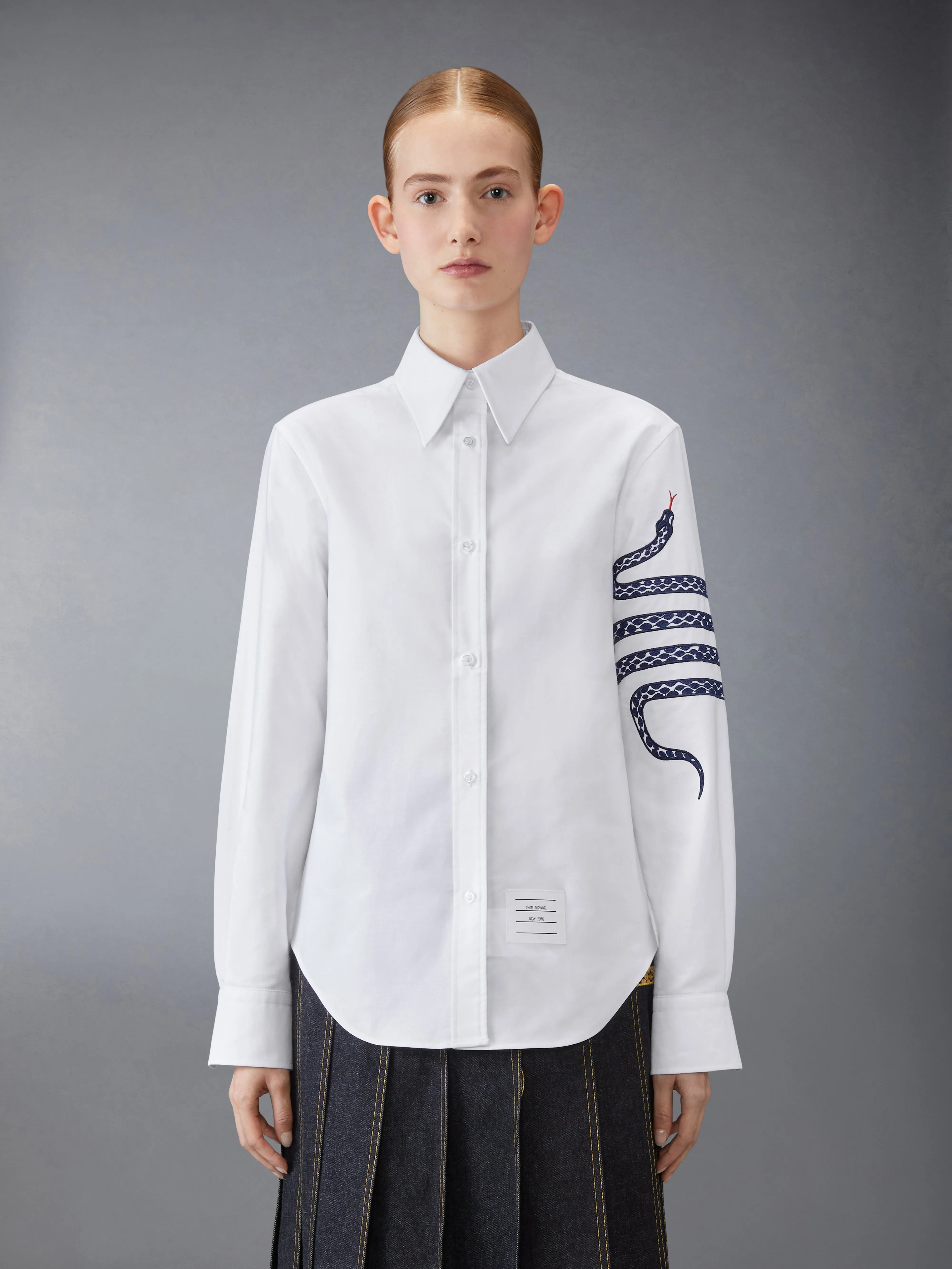 LUNAR NEW YEAR OXFORD SHIRT sold by Thom Browne product image thumbnail 2