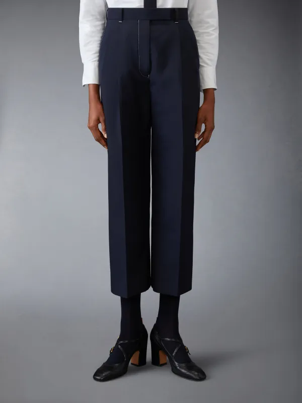 SCHOOL UNIFORM HIGH WAISTED TROUSERS sold by Thom Browne