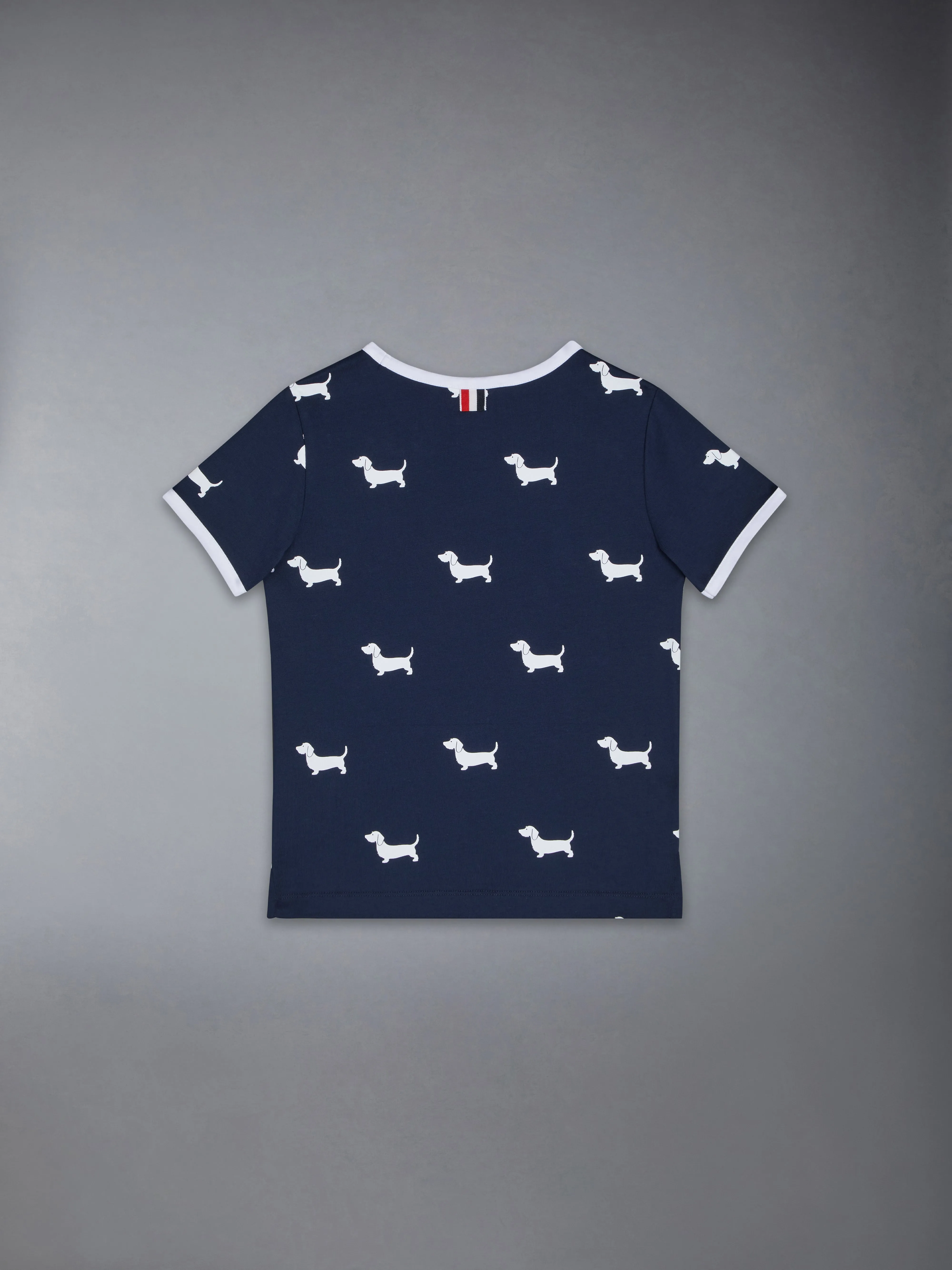 JERSEY HECTOR RINGER TEE sold by Thom Browne product image thumbnail 2