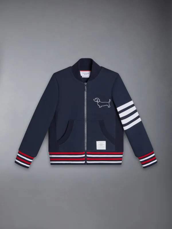 COTTON HECTOR SWEATSHIRT BOMBER sold by Thom Browne