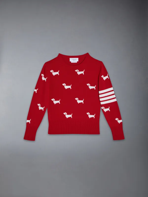 COTTON 4-BAR HECTOR PULLOVER sold by Thom Browne