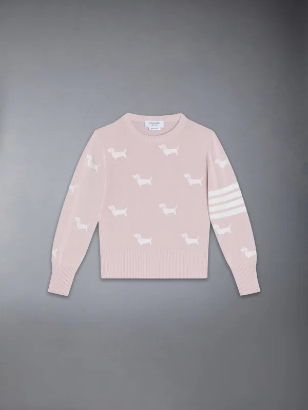 COTTON 4-BAR HECTOR PULLOVER sold by Thom Browne