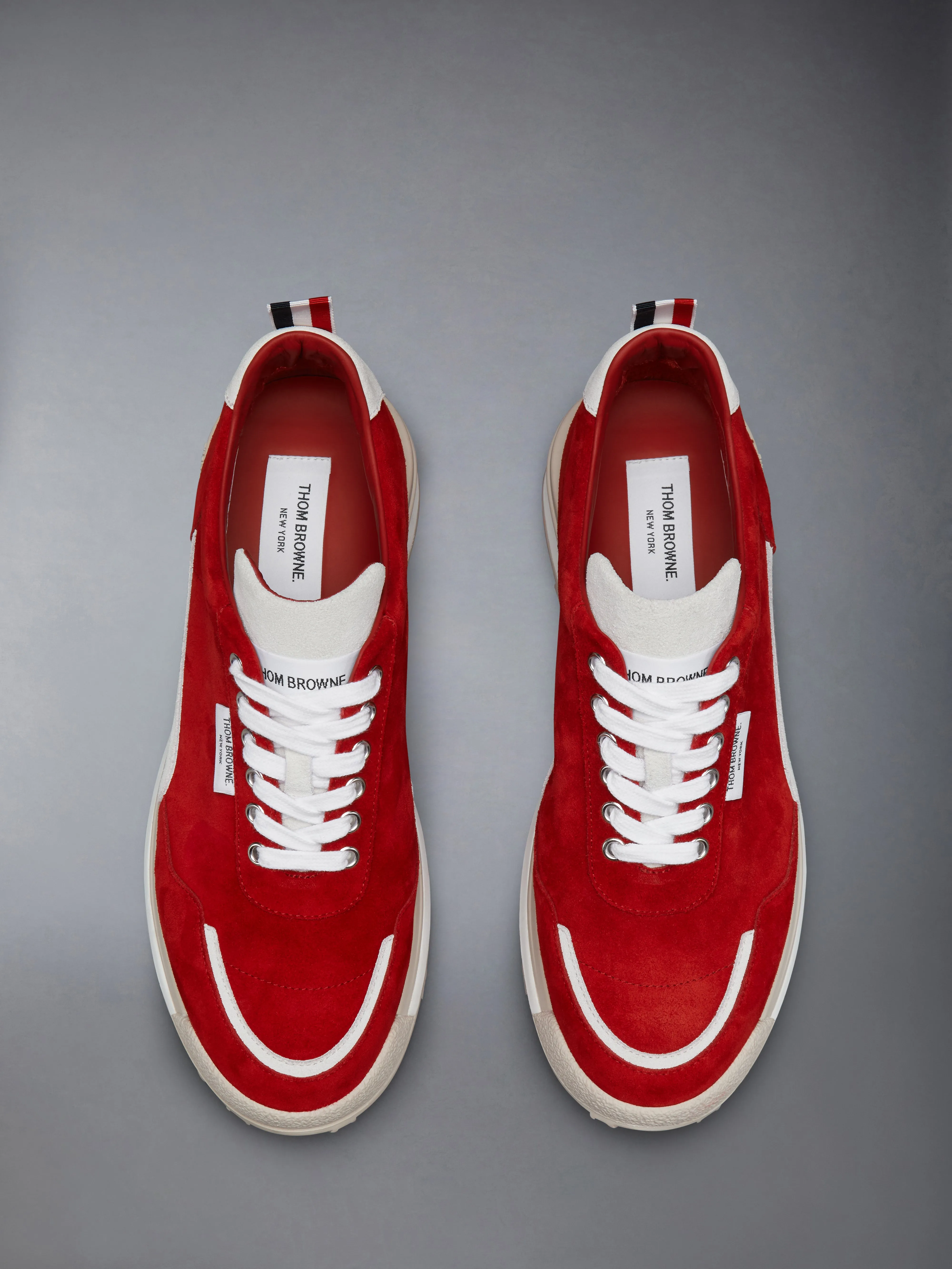 CALF SUEDE ALUMNI SNEAKERS sold by Thom Browne product image thumbnail 5