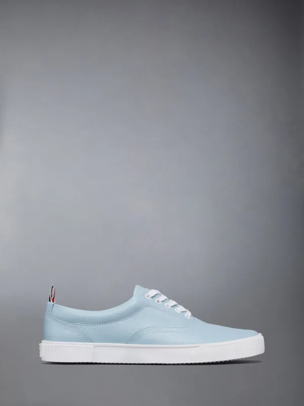 VITELLO CALF LEATHER HERITAGE SNEAKERS sold by Thom Browne