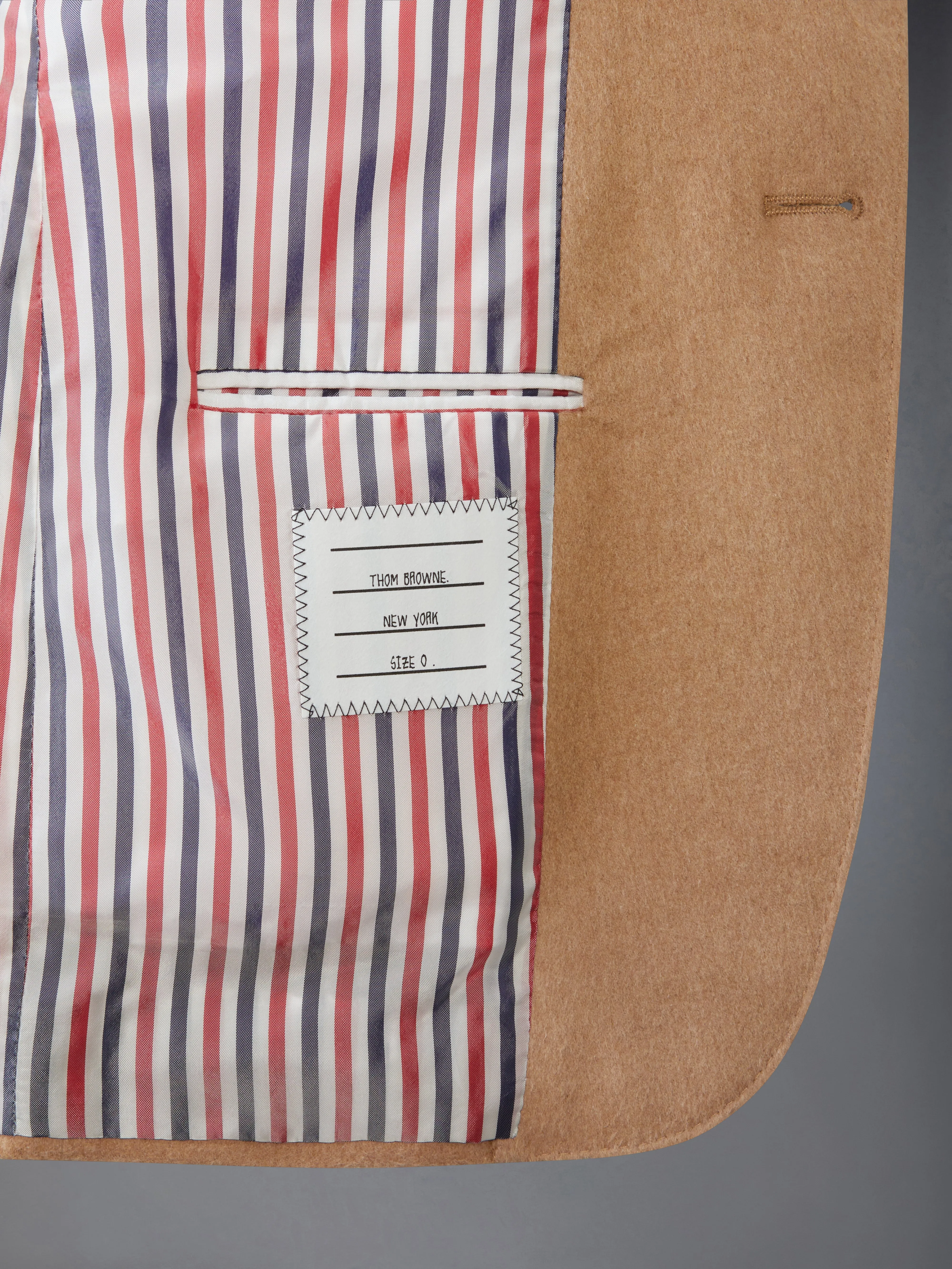 CLASSIC CAMEL HAIR SPORTCOAT sold by Thom Browne product image thumbnail 5