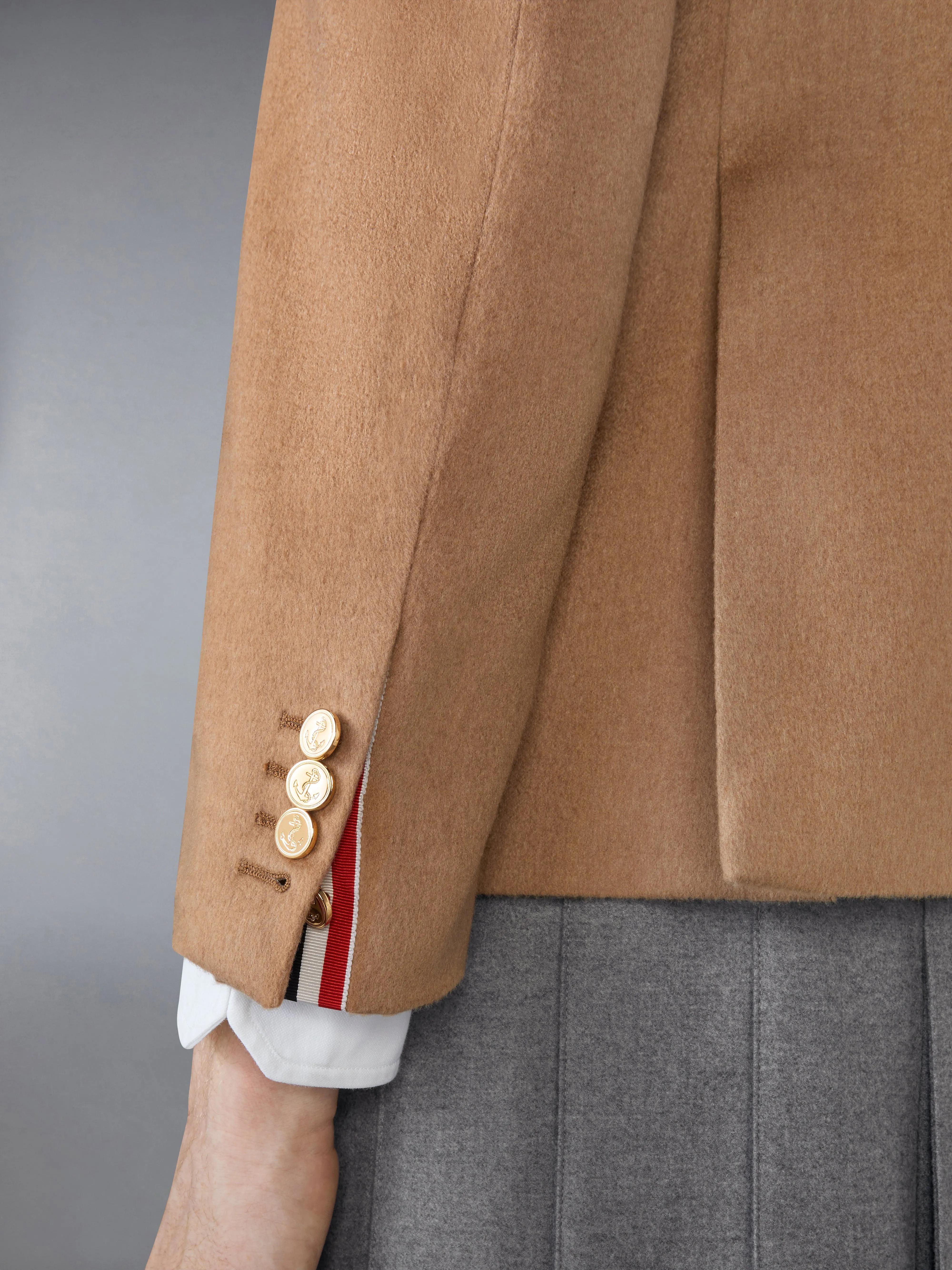 CLASSIC CAMEL HAIR SPORTCOAT sold by Thom Browne product image thumbnail 4