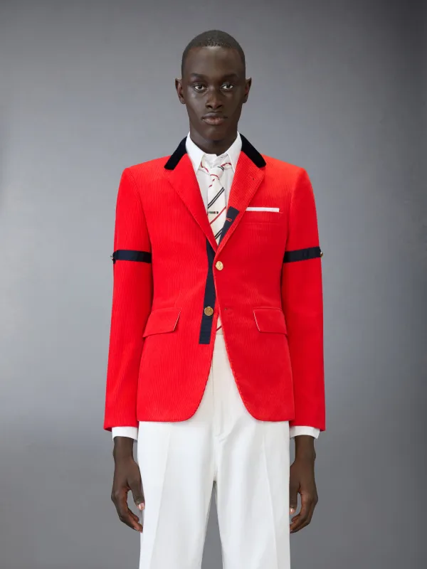 CLASSIC CORDUROY ARMBAND SPORT COAT sold by Thom Browne