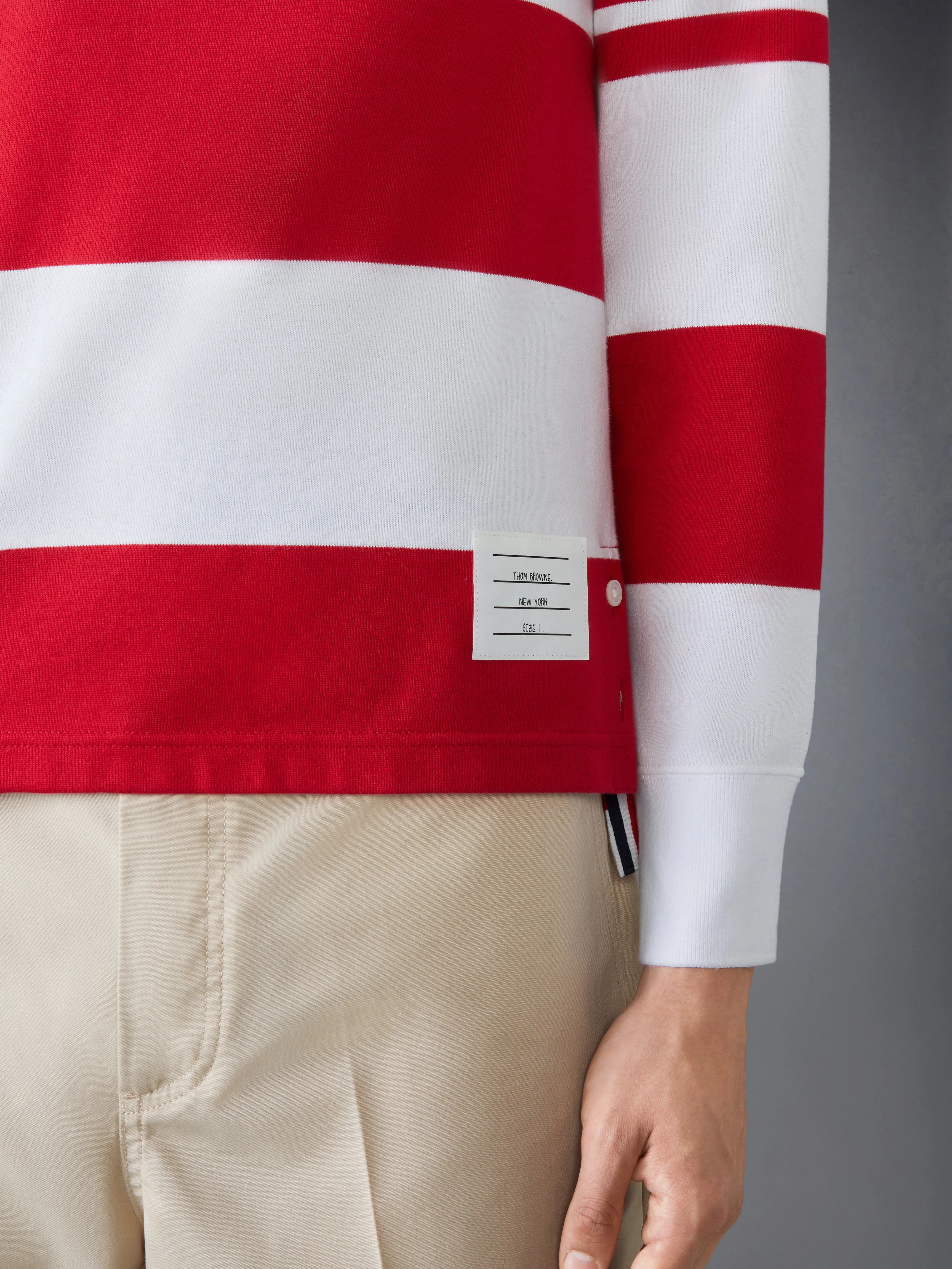 CLASSIC 4-BAR RUGBY POLO sold by Thom Browne product image thumbnail 5