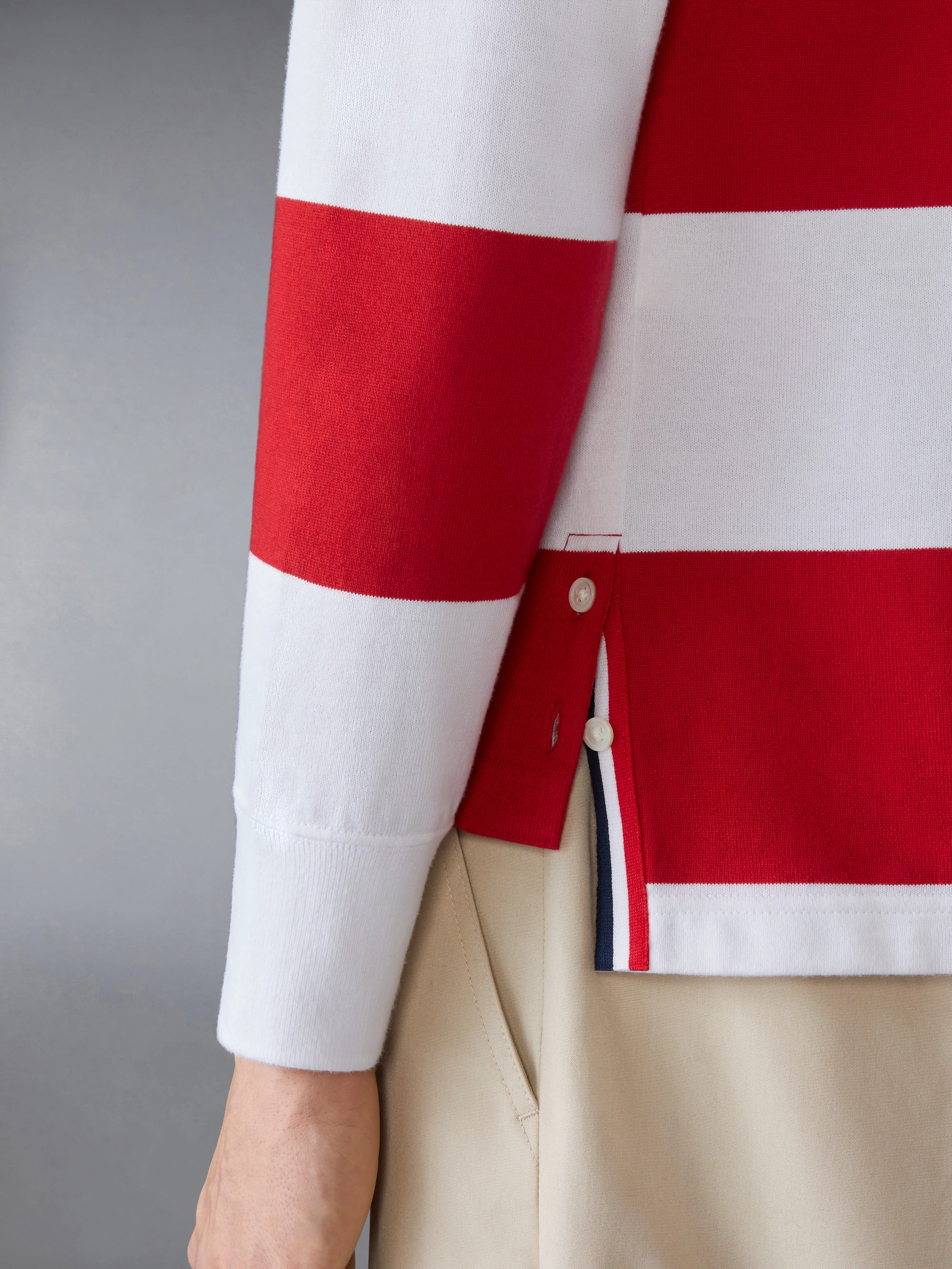 CLASSIC 4-BAR RUGBY POLO sold by Thom Browne product image thumbnail 4