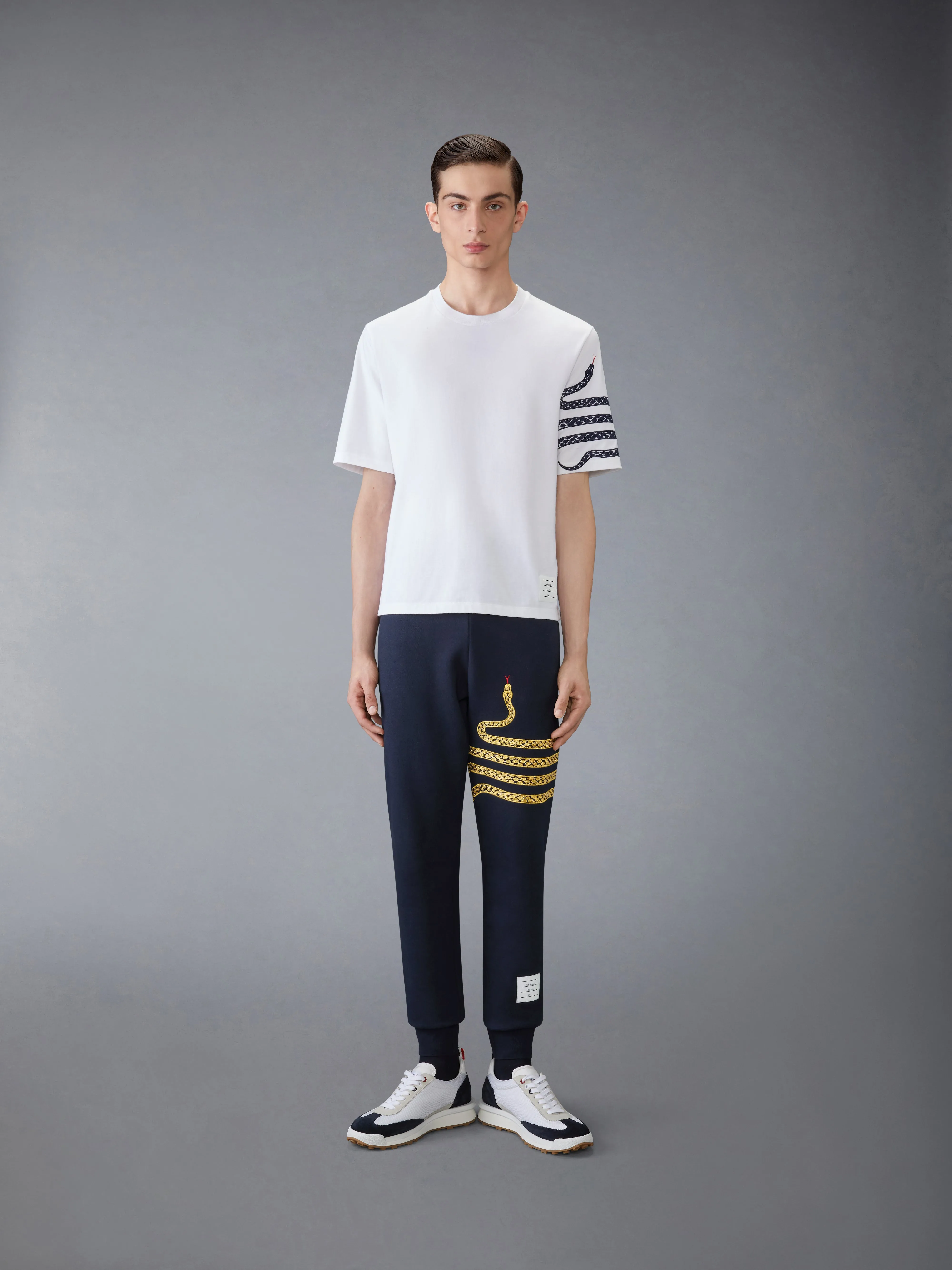 LUNAR NEW YEAR 4-BAR TEE sold by Thom Browne product image thumbnail 3