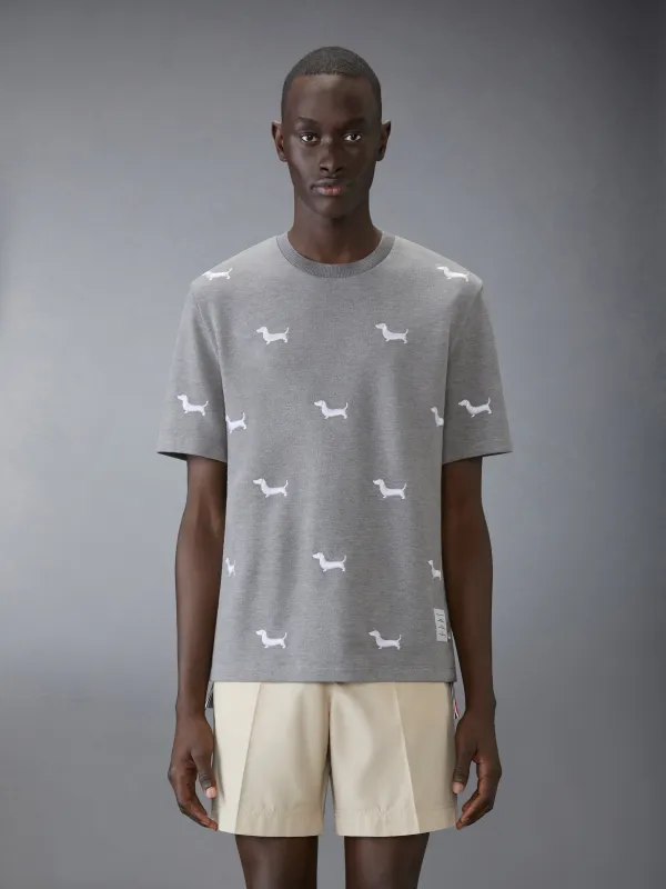 CLASSIC PIQUE HECTOR SHORT SLEEVE TEE sold by Thom Browne