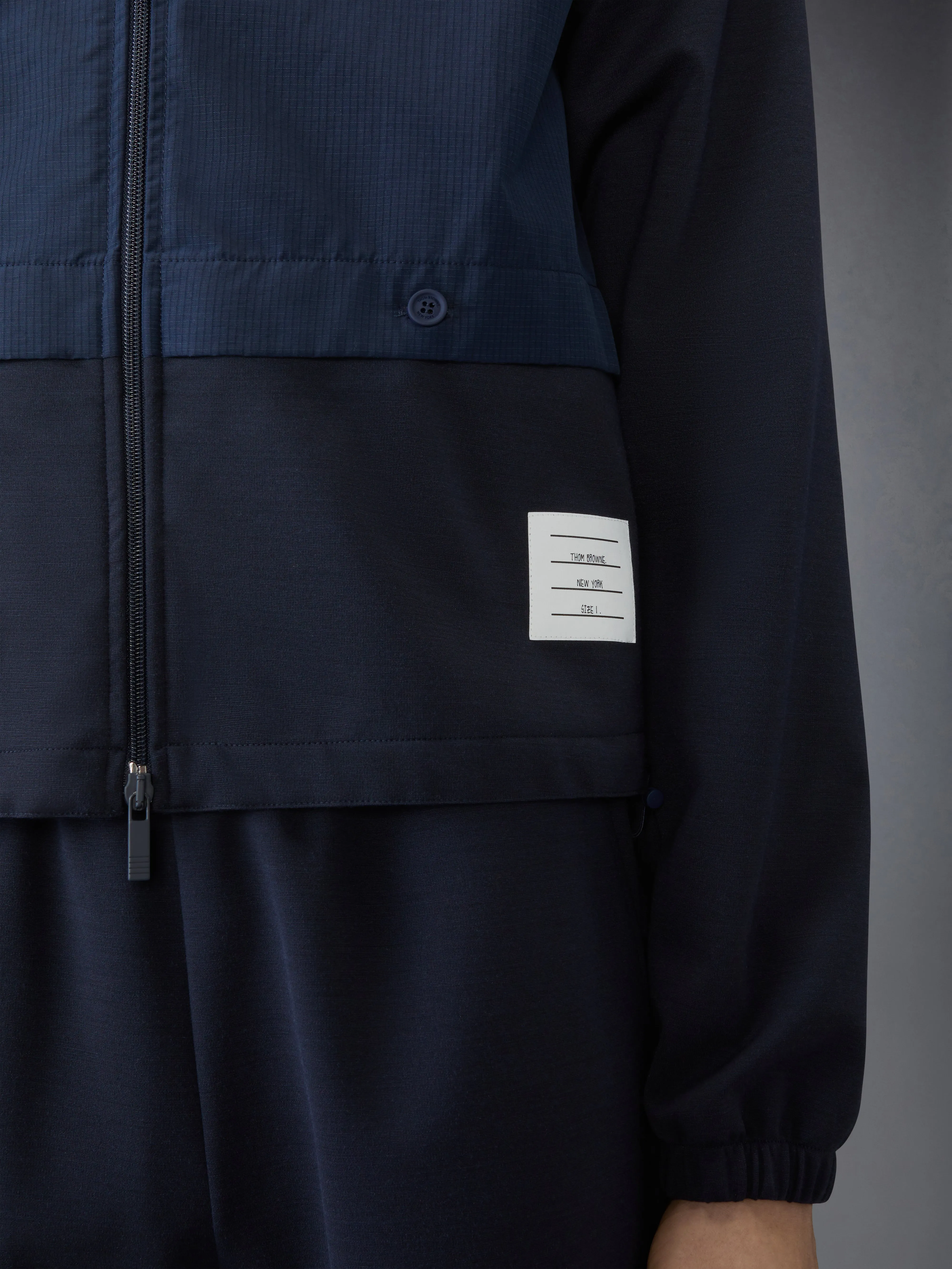 RIPSTOP WOOL TECH MILANO BOMBER sold by Thom Browne product image thumbnail 4