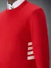 COTTON 4-BAR PULLOVER sold by Thom Browne
