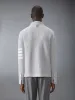 LINEN COTTON 4-BAR CARIDGAN JACKET sold by Thom Browne