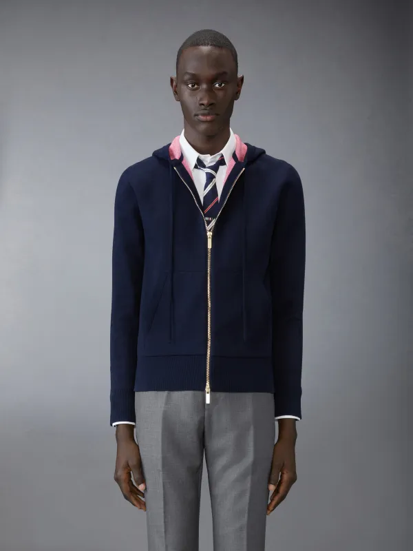 COTTON FLORAL HECTOR HOODIE sold by Thom Browne