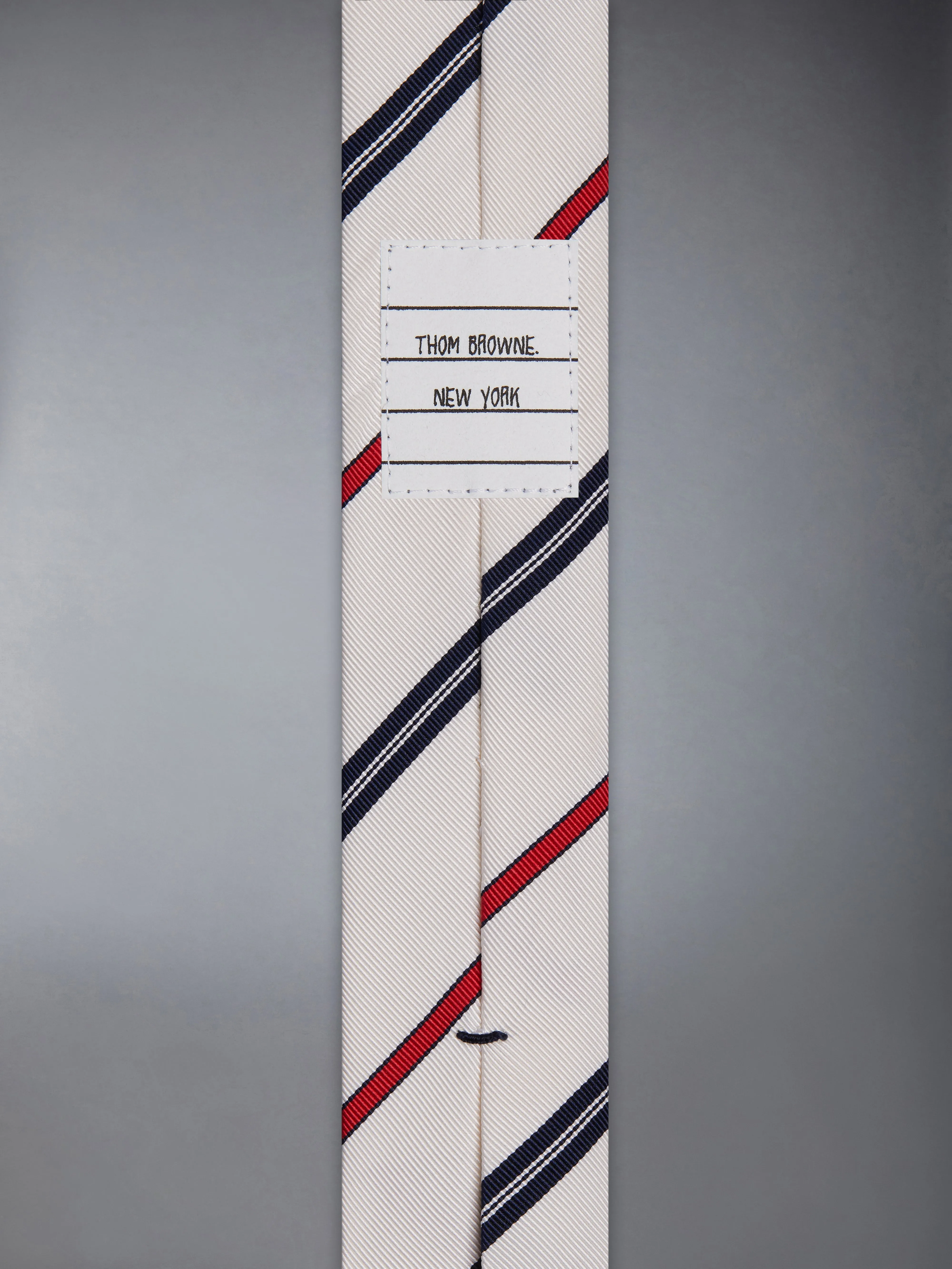 CLASSIC SILK COTTON TIE sold by Thom Browne product image thumbnail 3