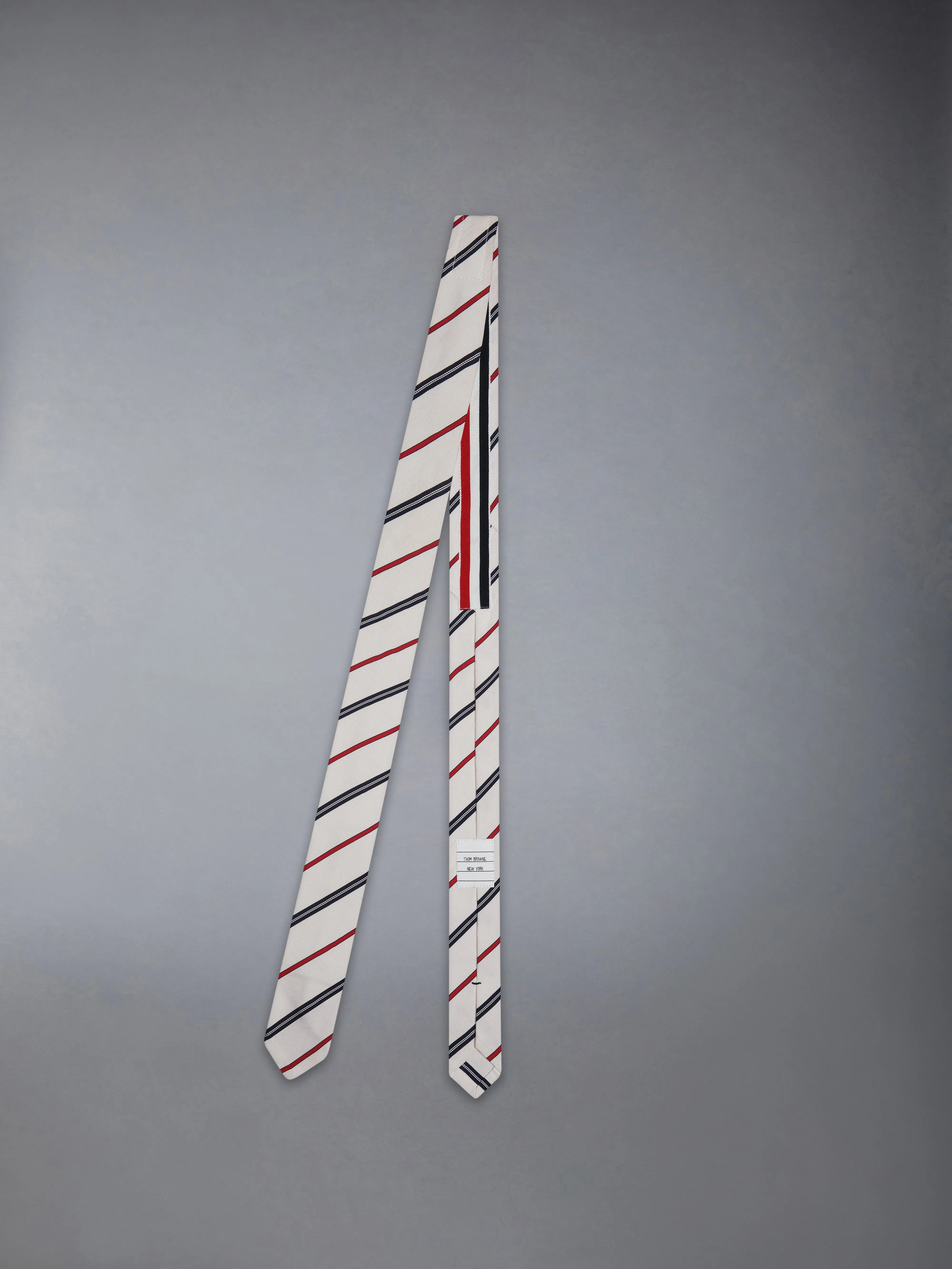 CLASSIC SILK COTTON TIE sold by Thom Browne product image thumbnail 2