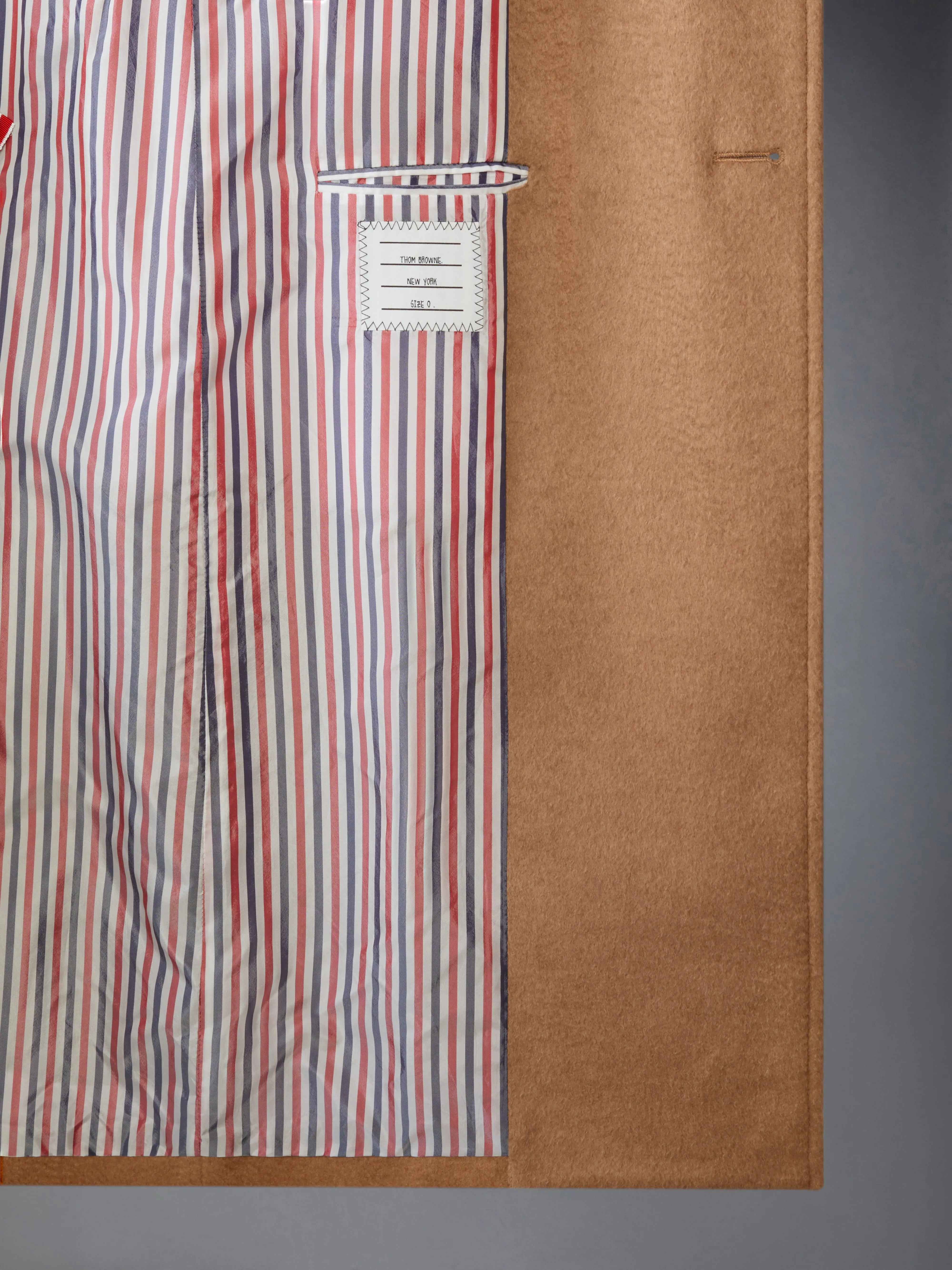 CLASSIC CAMEL HAIR TRENCH sold by Thom Browne product image thumbnail 4