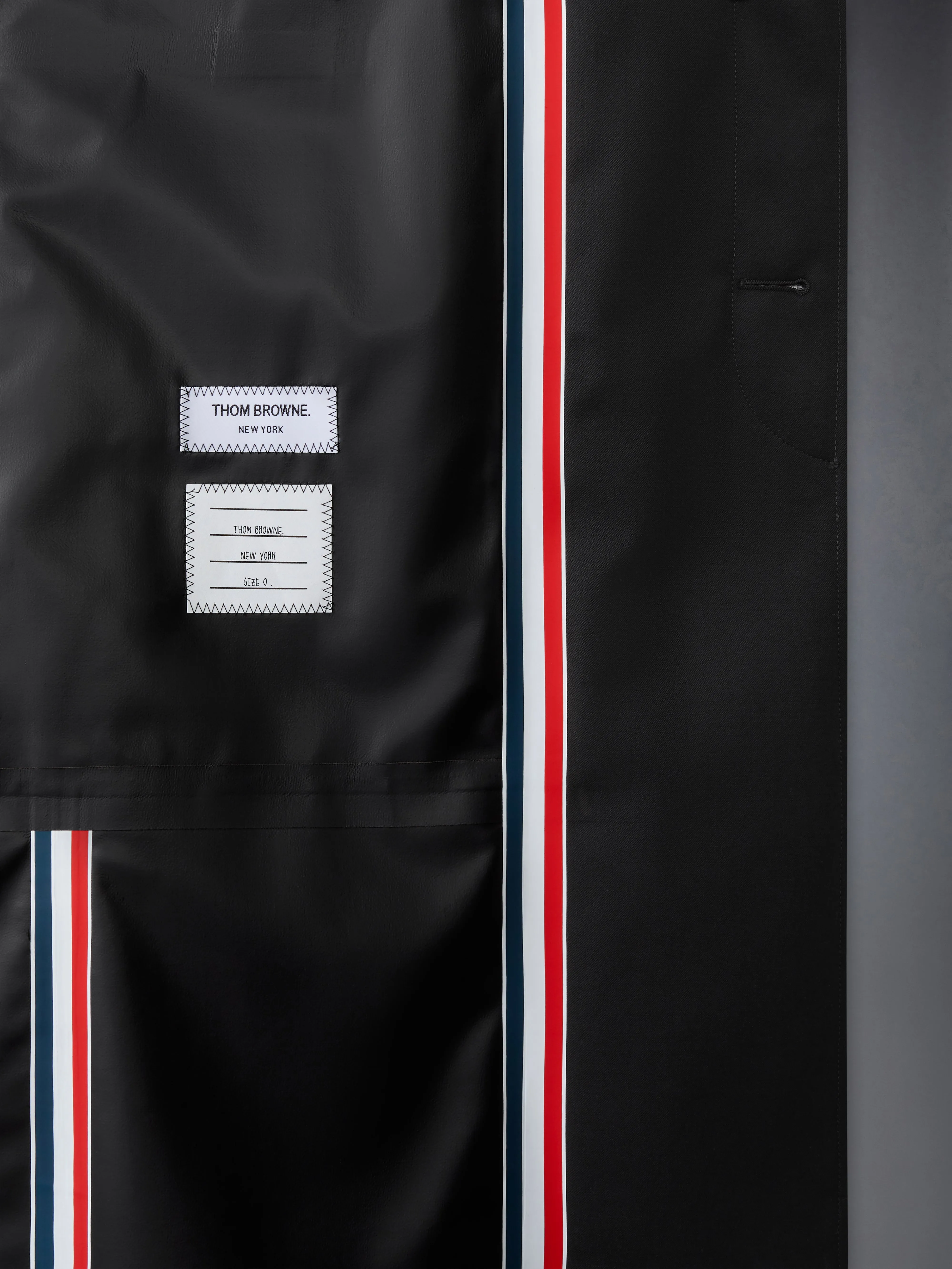 WOOL RAGLAN COAT sold by Thom Browne product image thumbnail 5