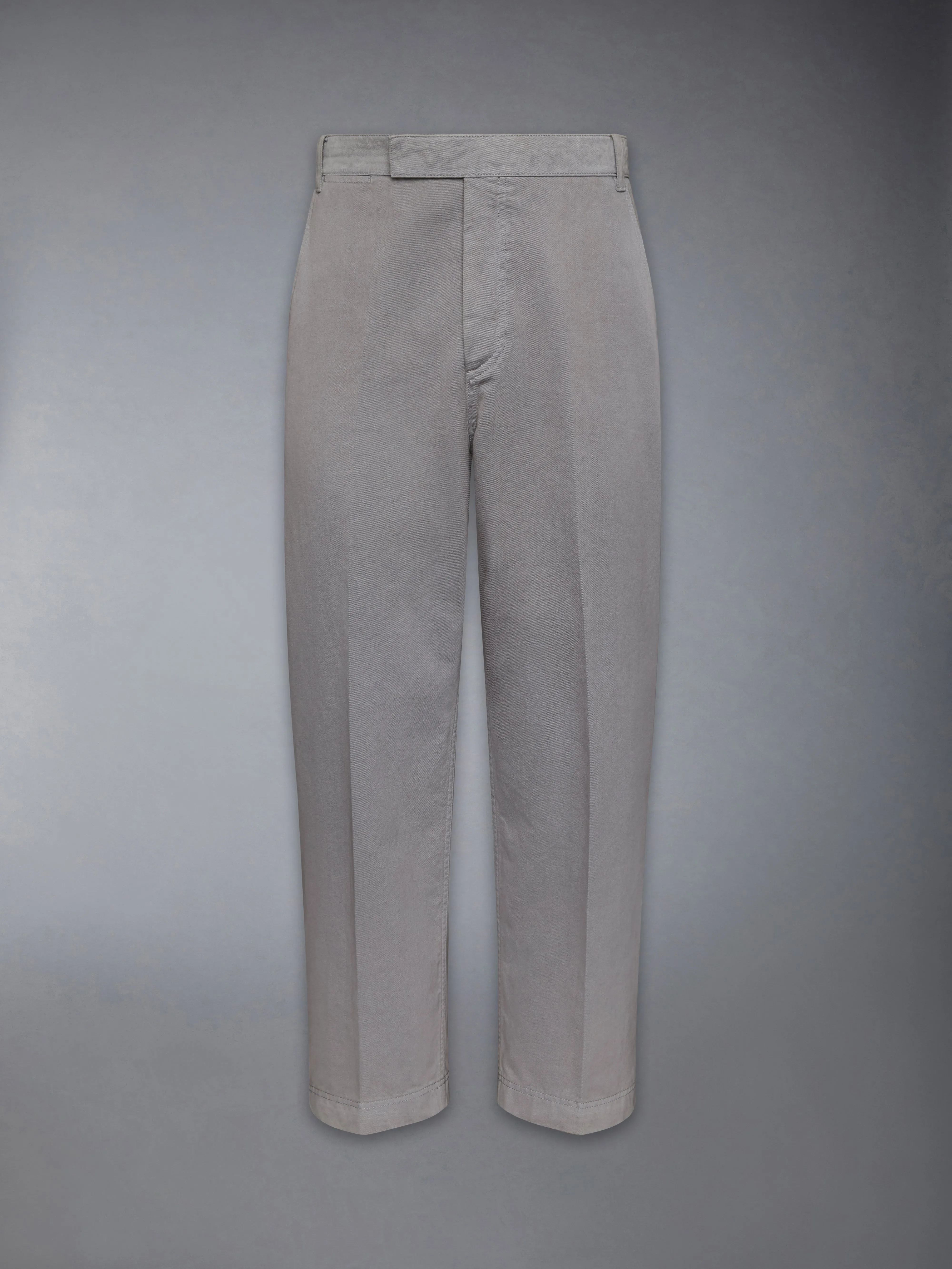 COTTON TWILL UTILITY TROUSERS sold by Thom Browne product image thumbnail 5