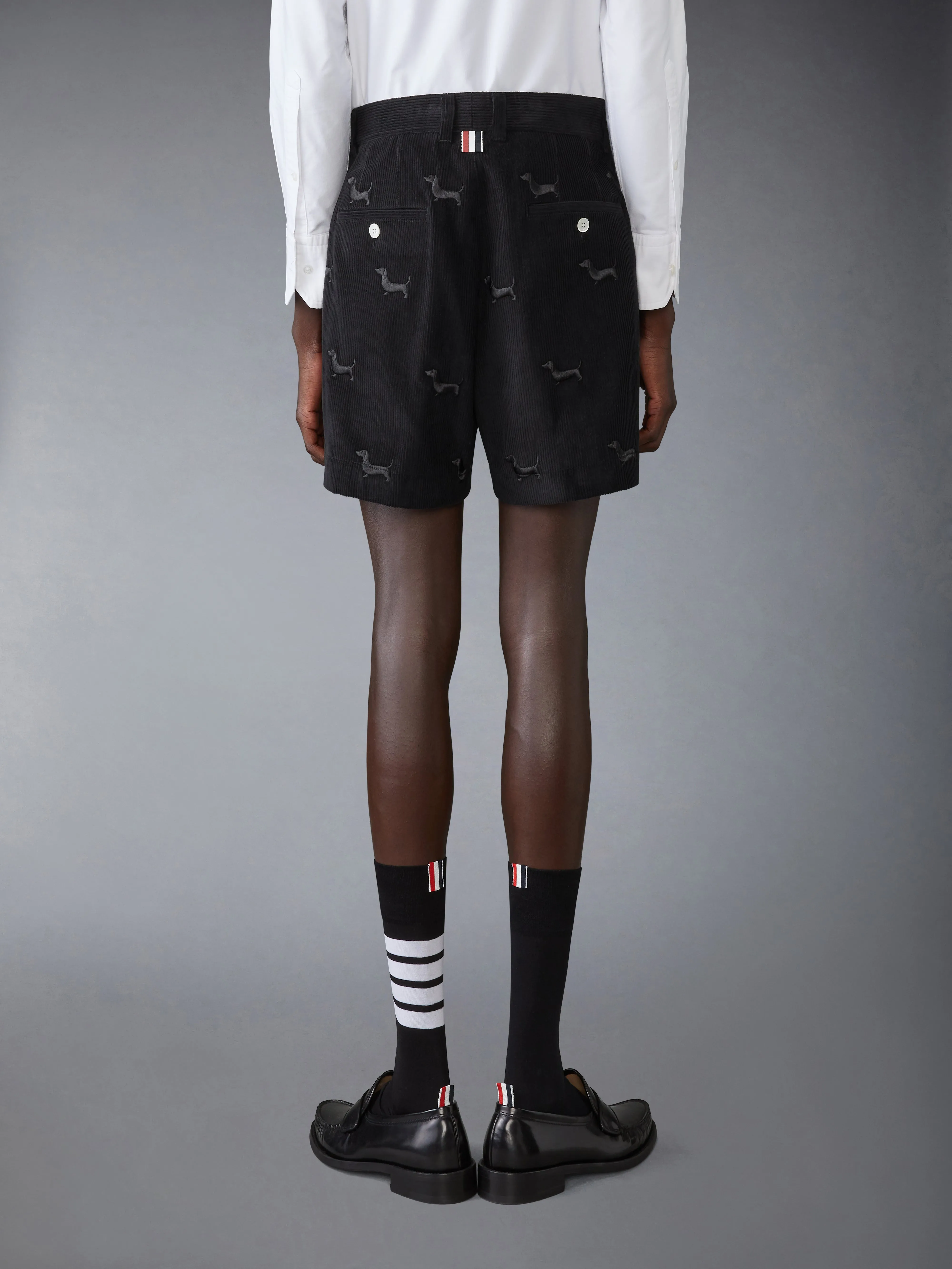 CORDUROY MID THIGH UTILITY SHORTS sold by Thom Browne product image thumbnail 2