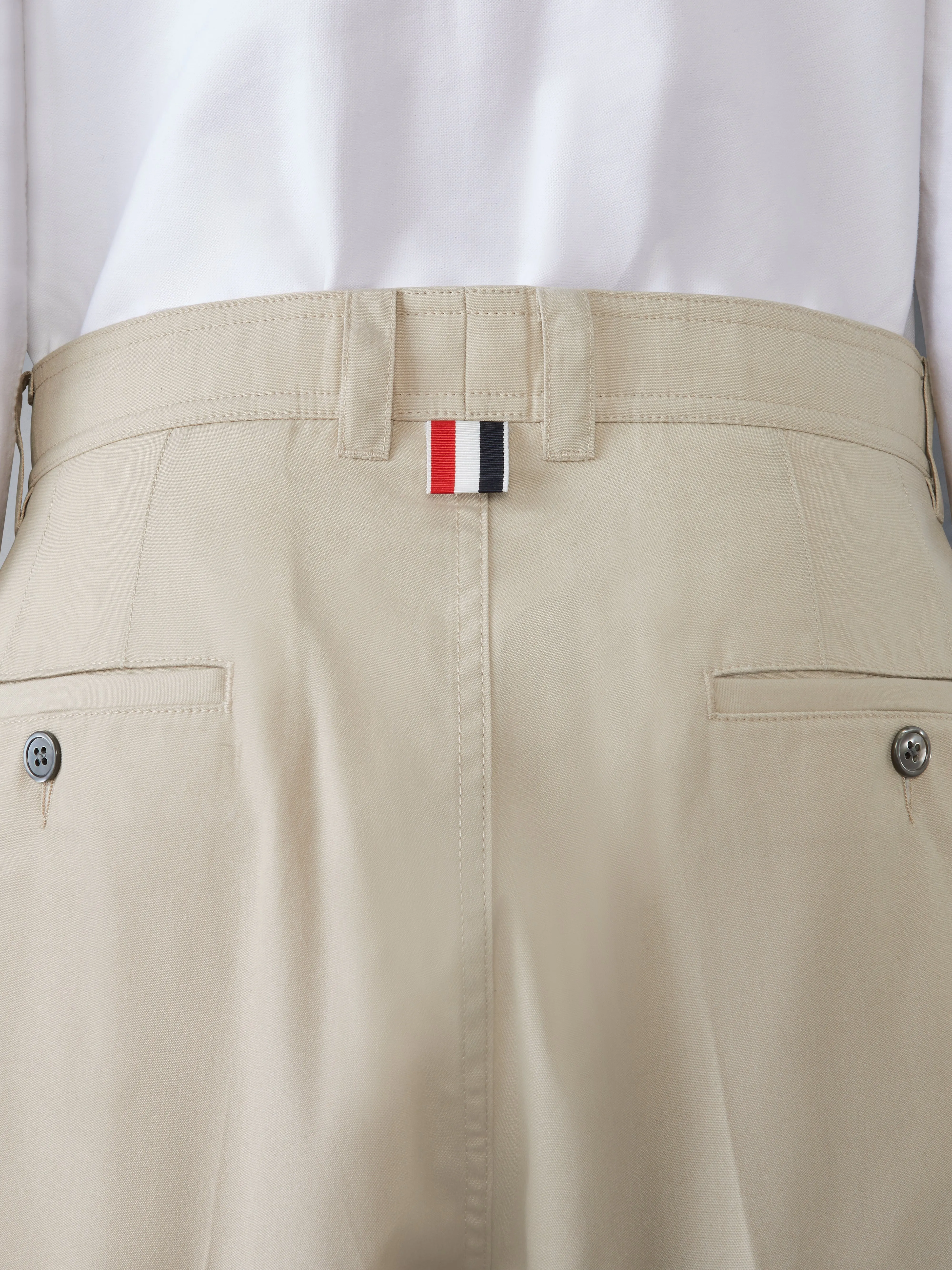 TYPEWRITER CLOTH UTILITY CHINO SHORT sold by Thom Browne product image thumbnail 4