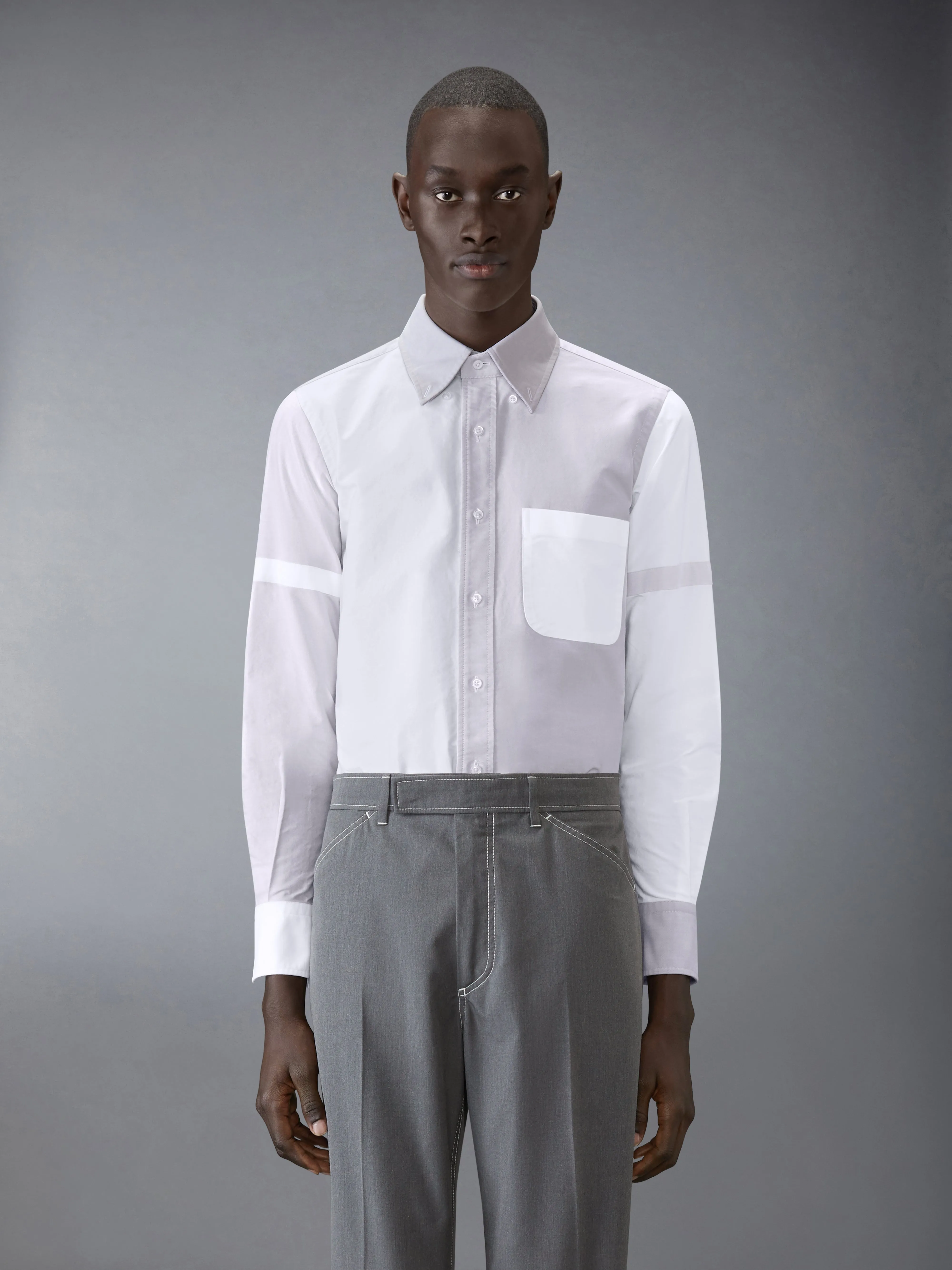FUNMIX ARMBAND SHIRT sold by Thom Browne
