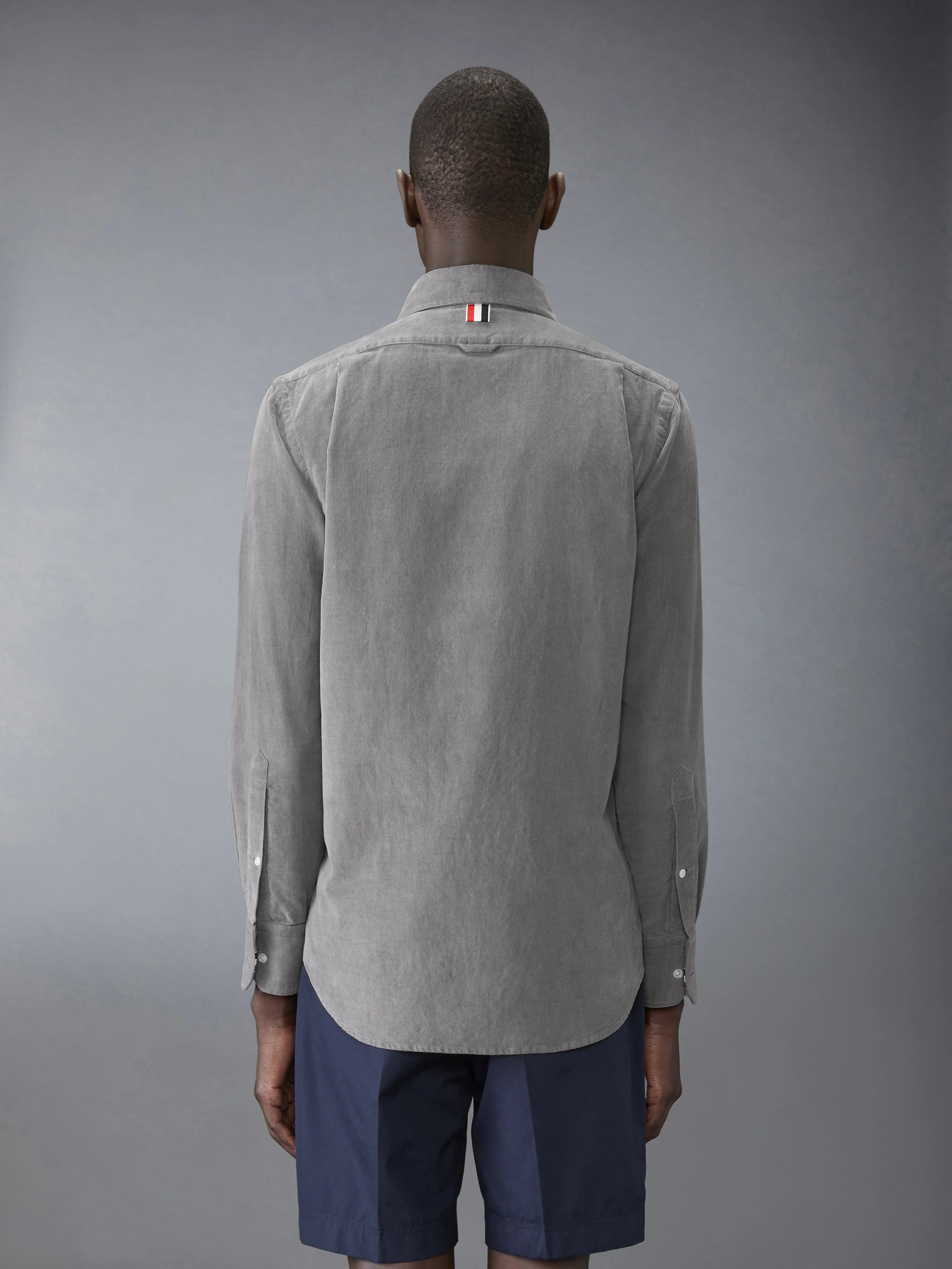 CORDUROY STRAIGHT FIT SHIRT sold by Thom Browne product image thumbnail 2