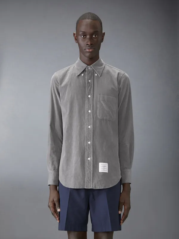 CORDUROY STRAIGHT FIT SHIRT sold by Thom Browne