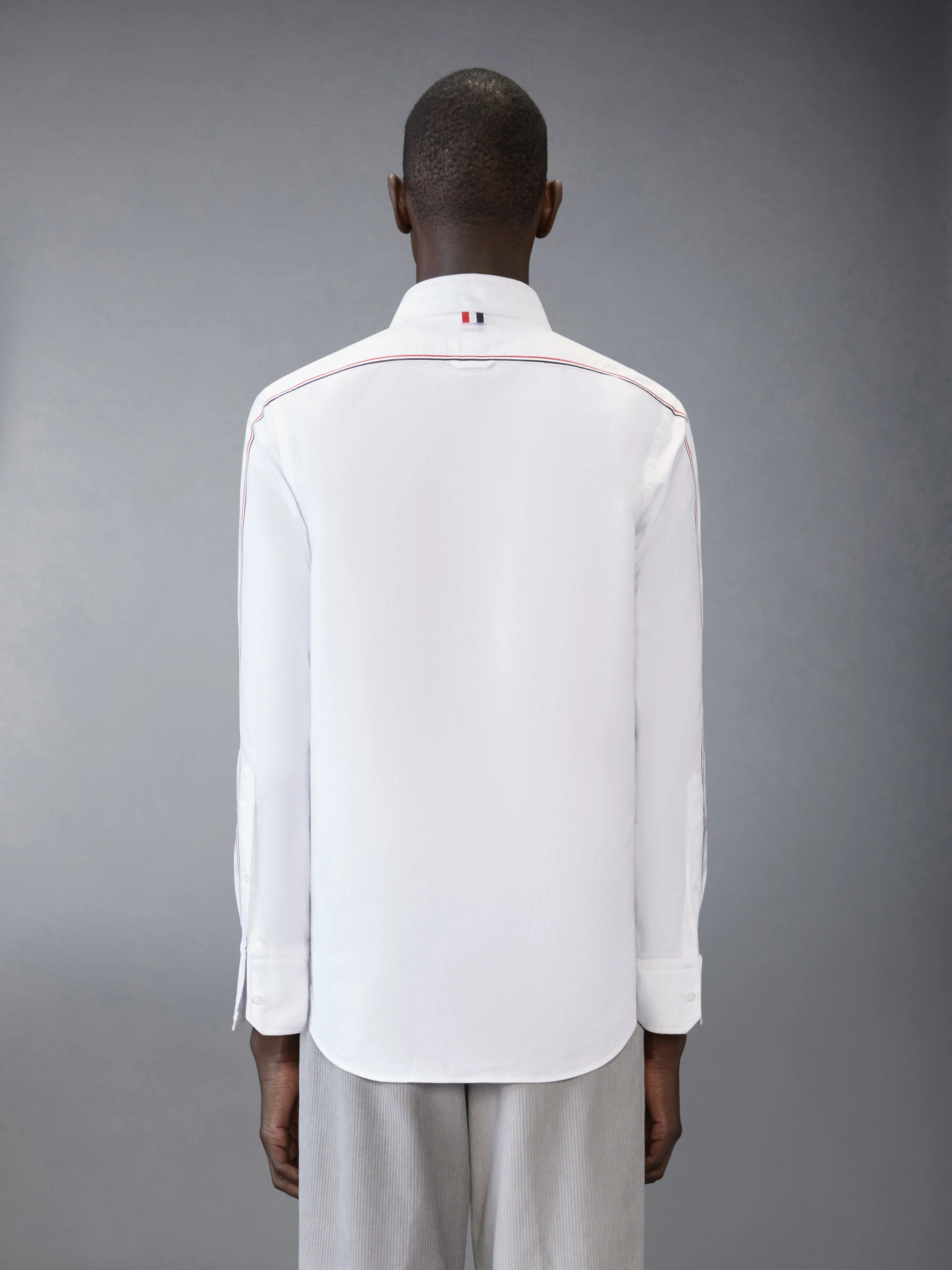 OXFORD STRAIGHT FIT SHIRT sold by Thom Browne product image thumbnail 3