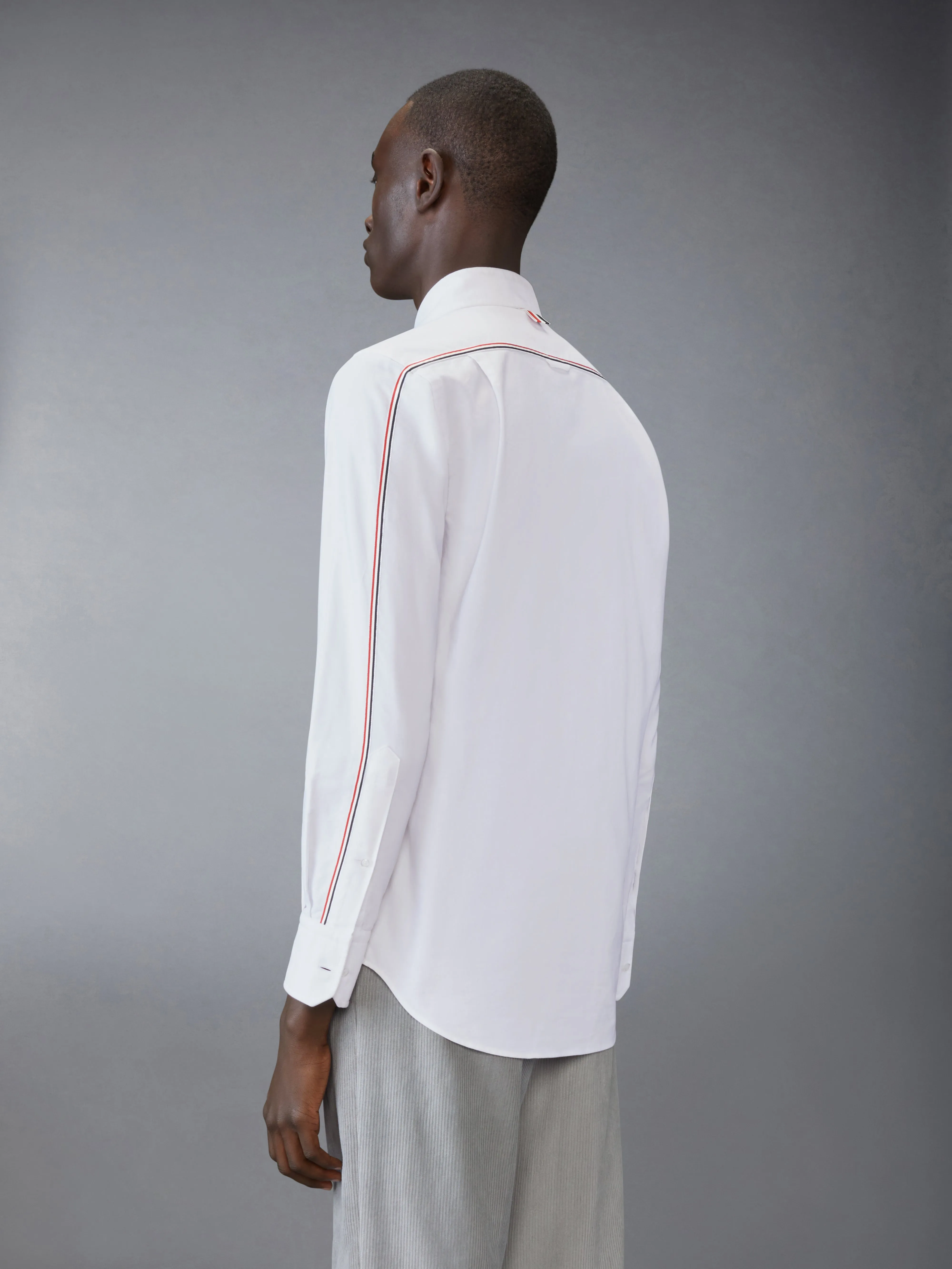 OXFORD STRAIGHT FIT SHIRT sold by Thom Browne product image thumbnail 5