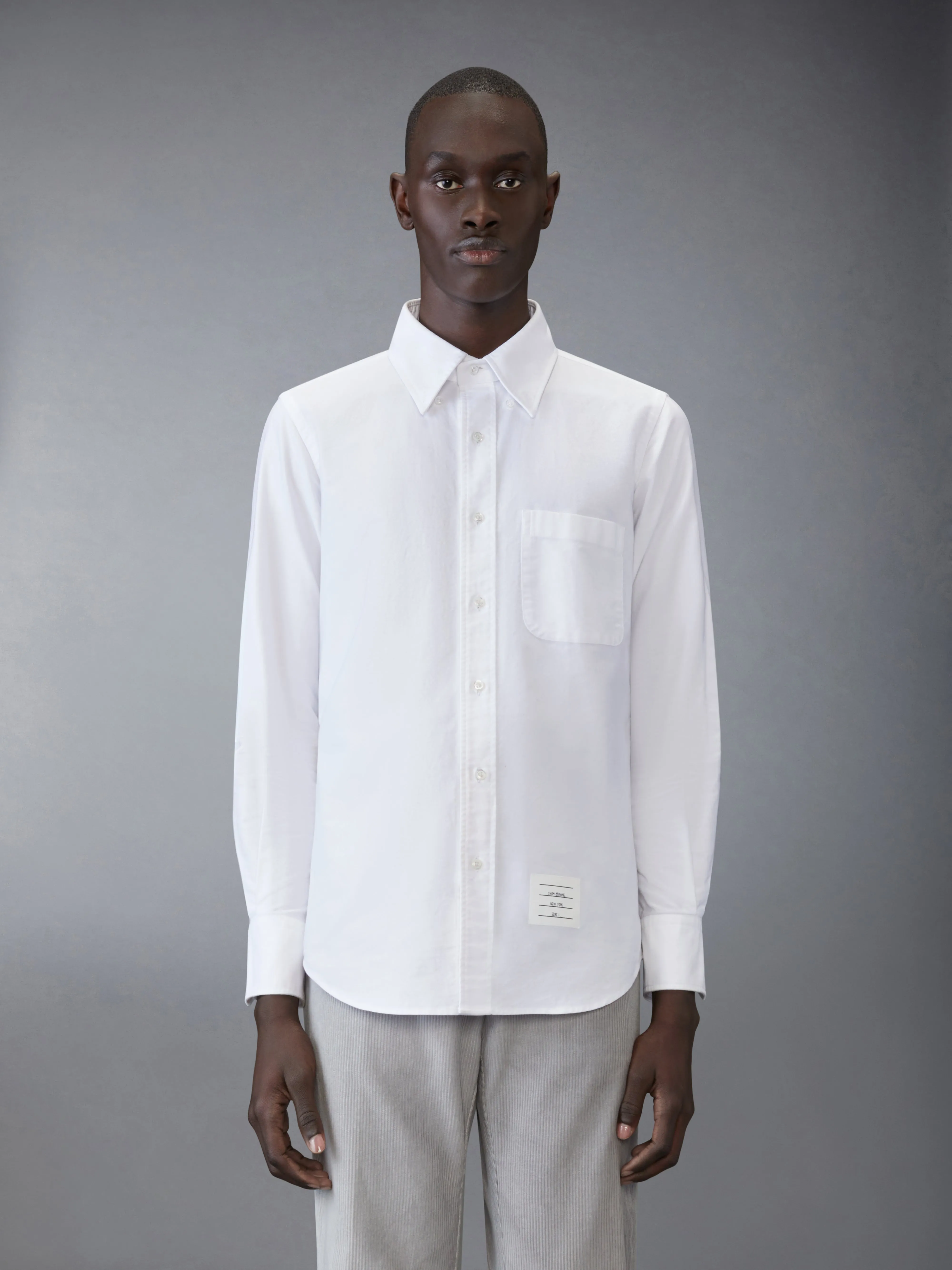 OXFORD STRAIGHT FIT SHIRT sold by Thom Browne product image thumbnail 2